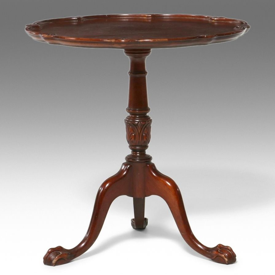 Chippendale Style Mahogany Center Table