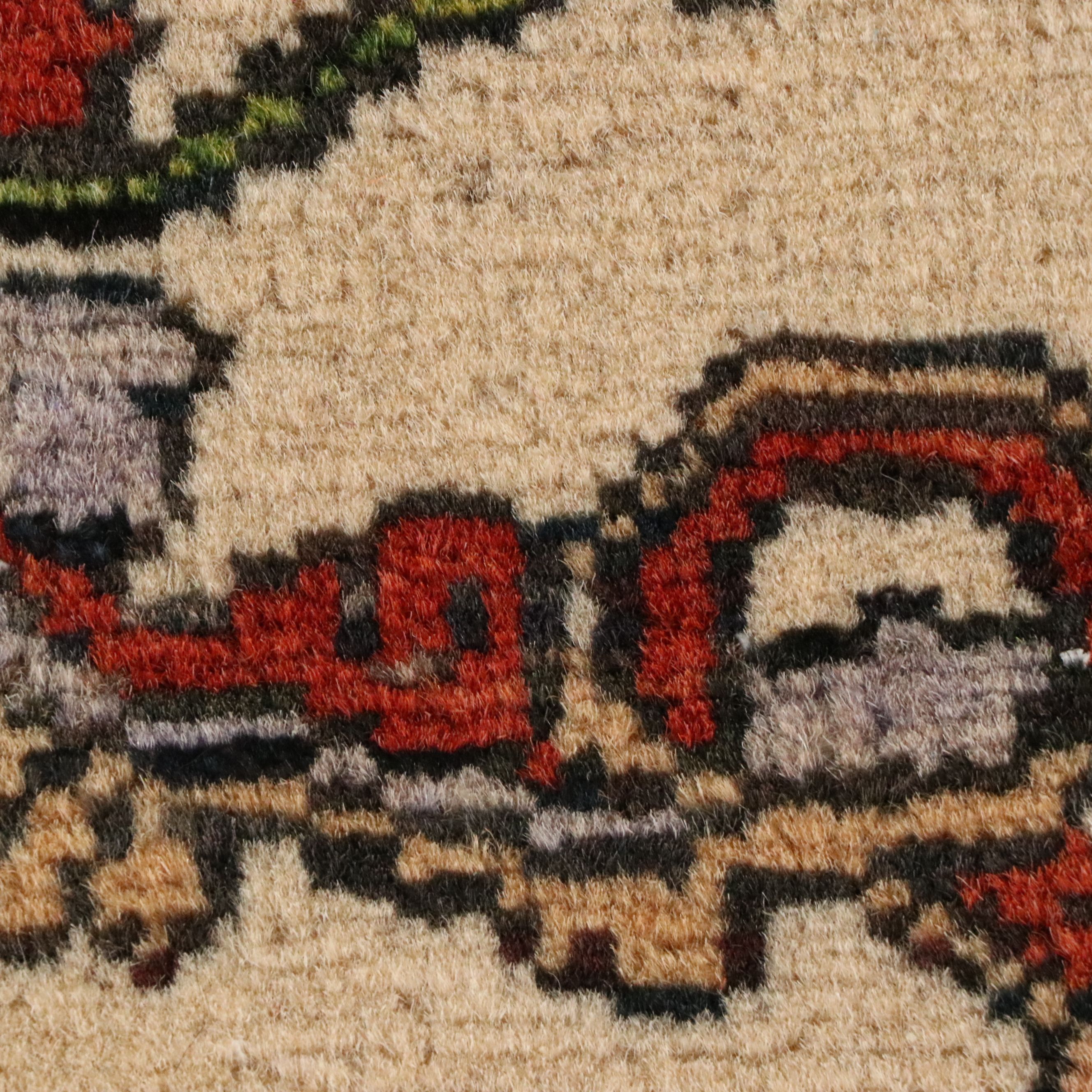 4'9 x 6'9 Hand-Knotted Afghan Kazak Area Rug