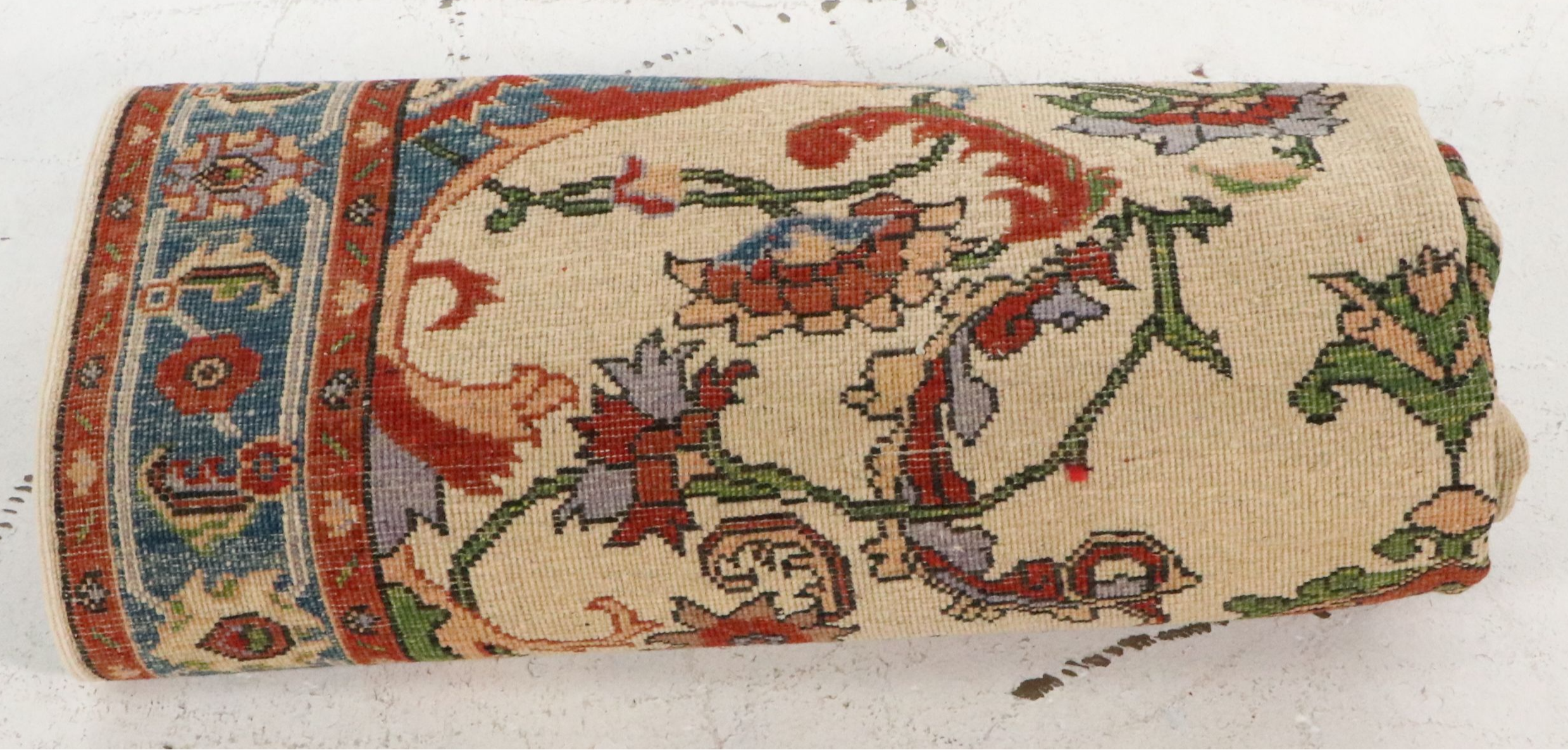 4'9 x 6'9 Hand-Knotted Afghan Kazak Area Rug