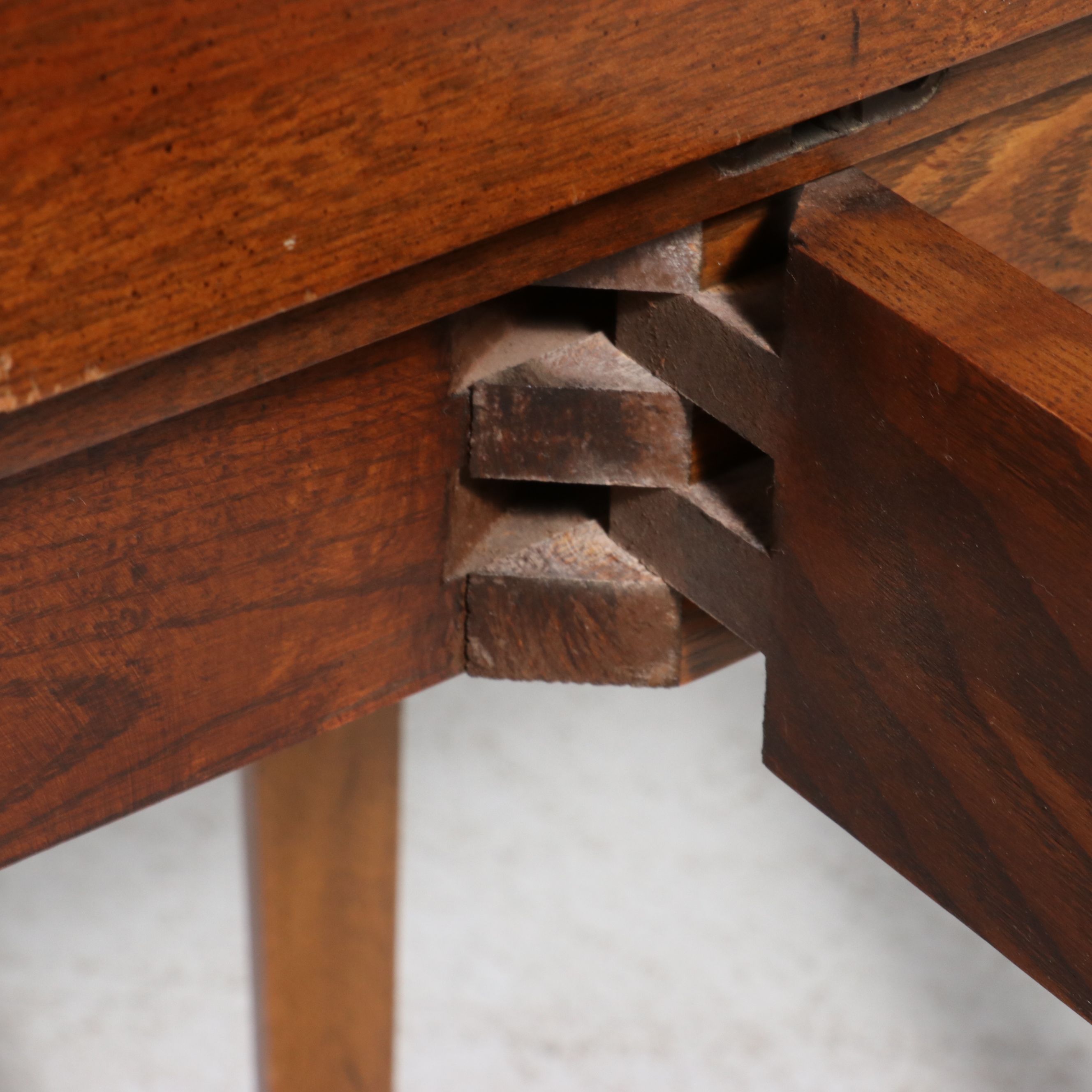 Hepplewhite Style Barberpole and String Inlaid Mahogany Demilune Games Table