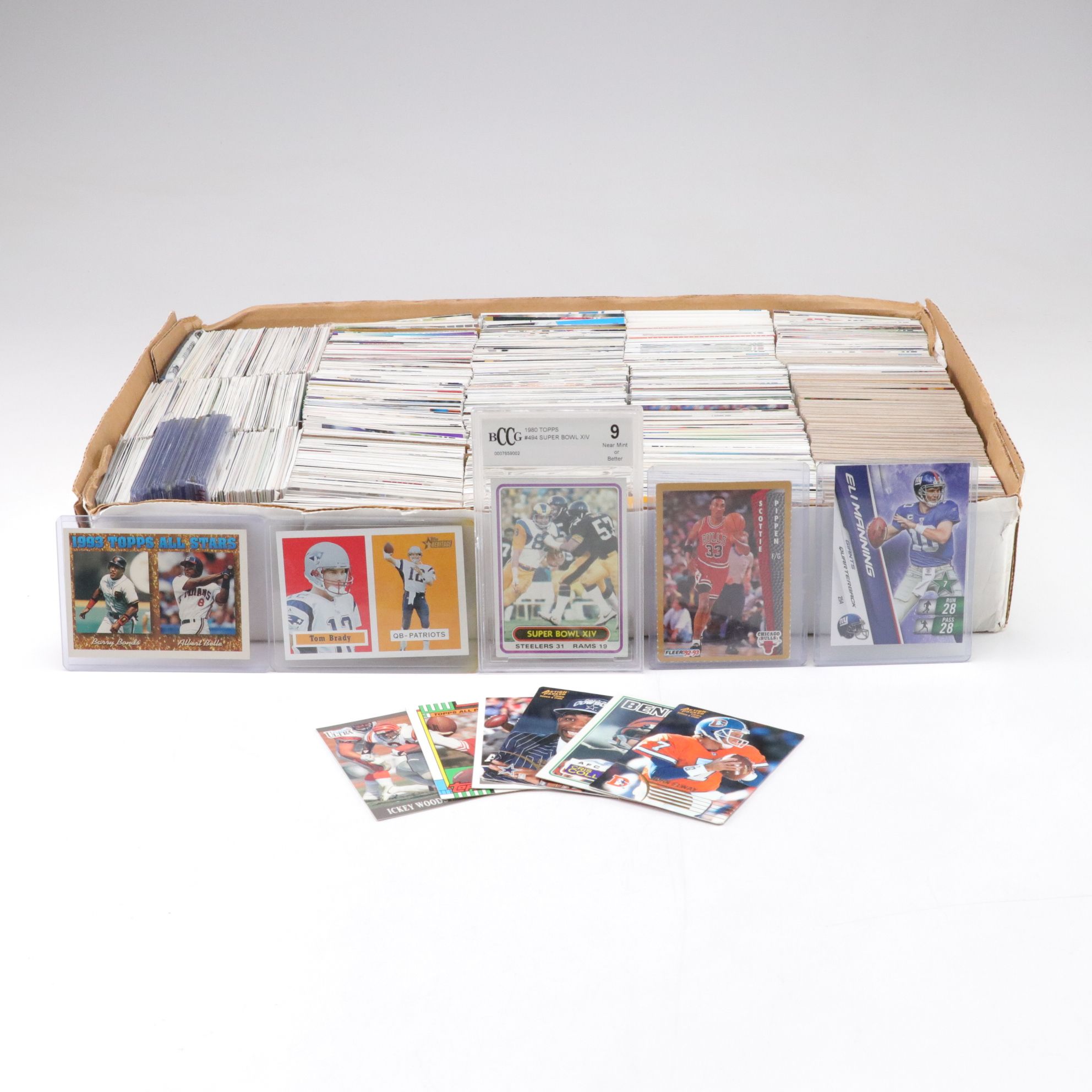 Fleer, Topps, Panini Sports Trading Card Collection, 1980-2010s
