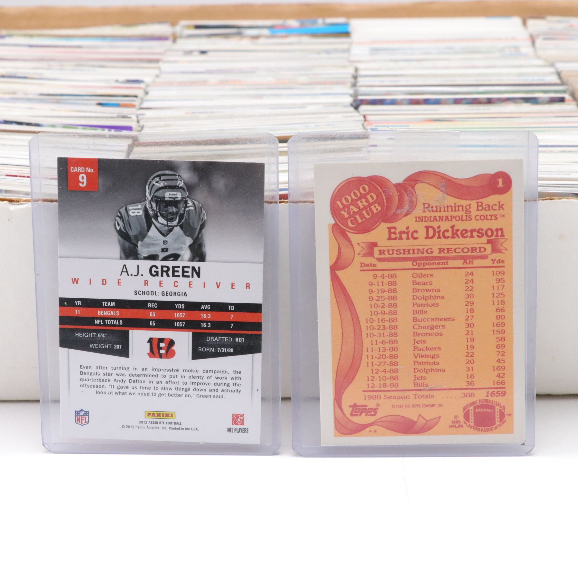 Fleer, Topps, Panini Sports Trading Card Collection, 1980-2010s