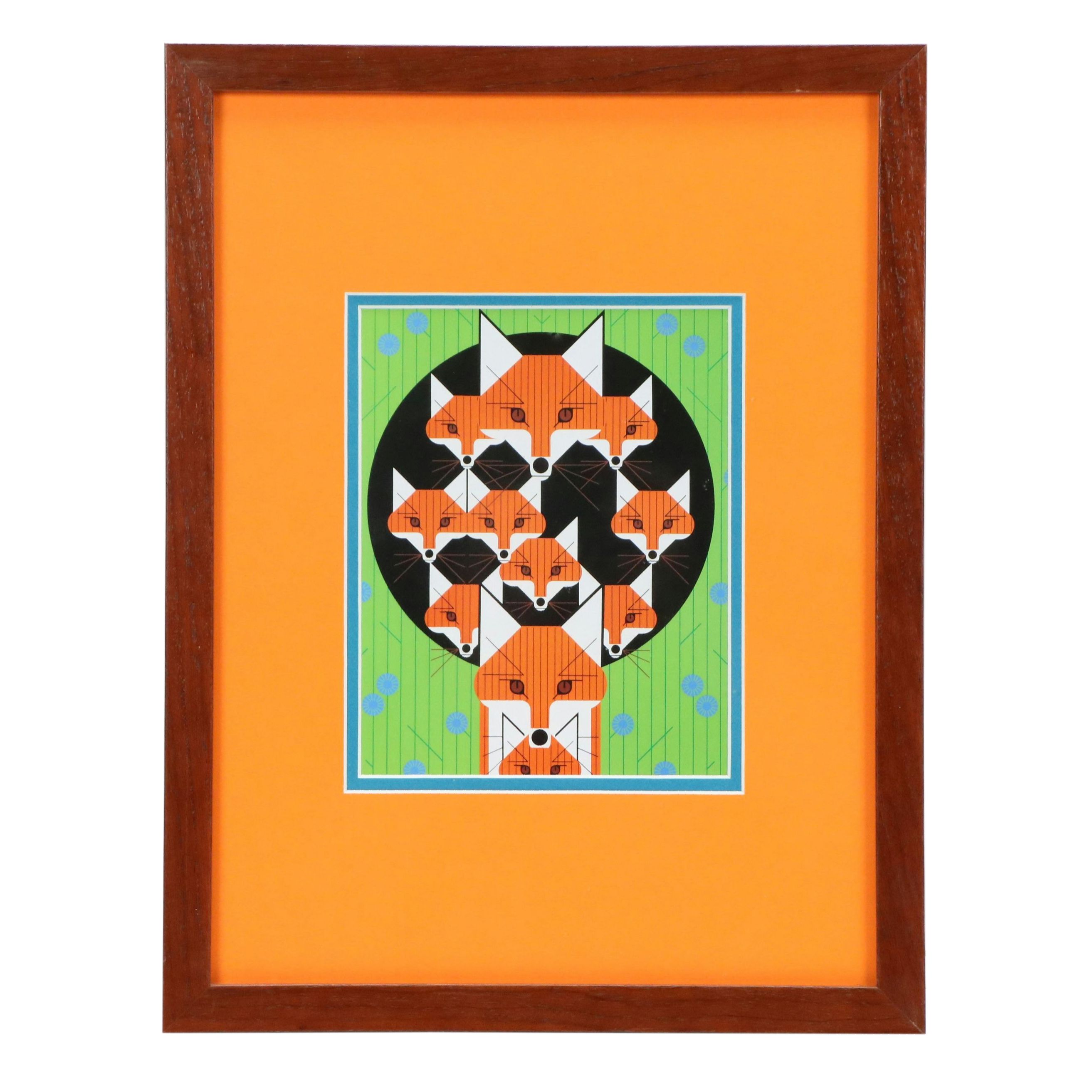 Offset Lithograph After Charley Harper "Foxsimiles"