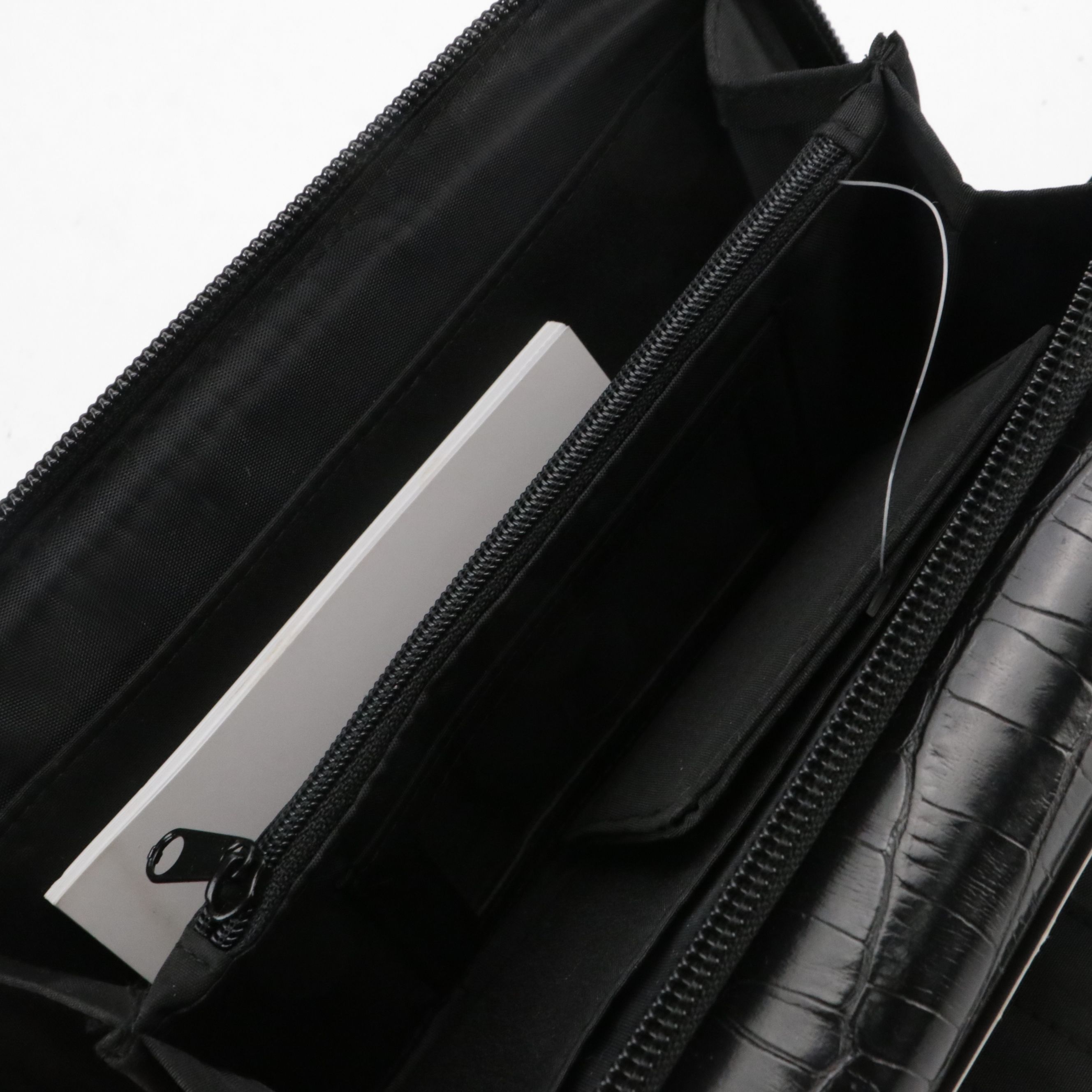 Mundi Croc PVC Flap Clutch Wallet, Harrods & Liz Claiborne Shiny Trifold Wallets