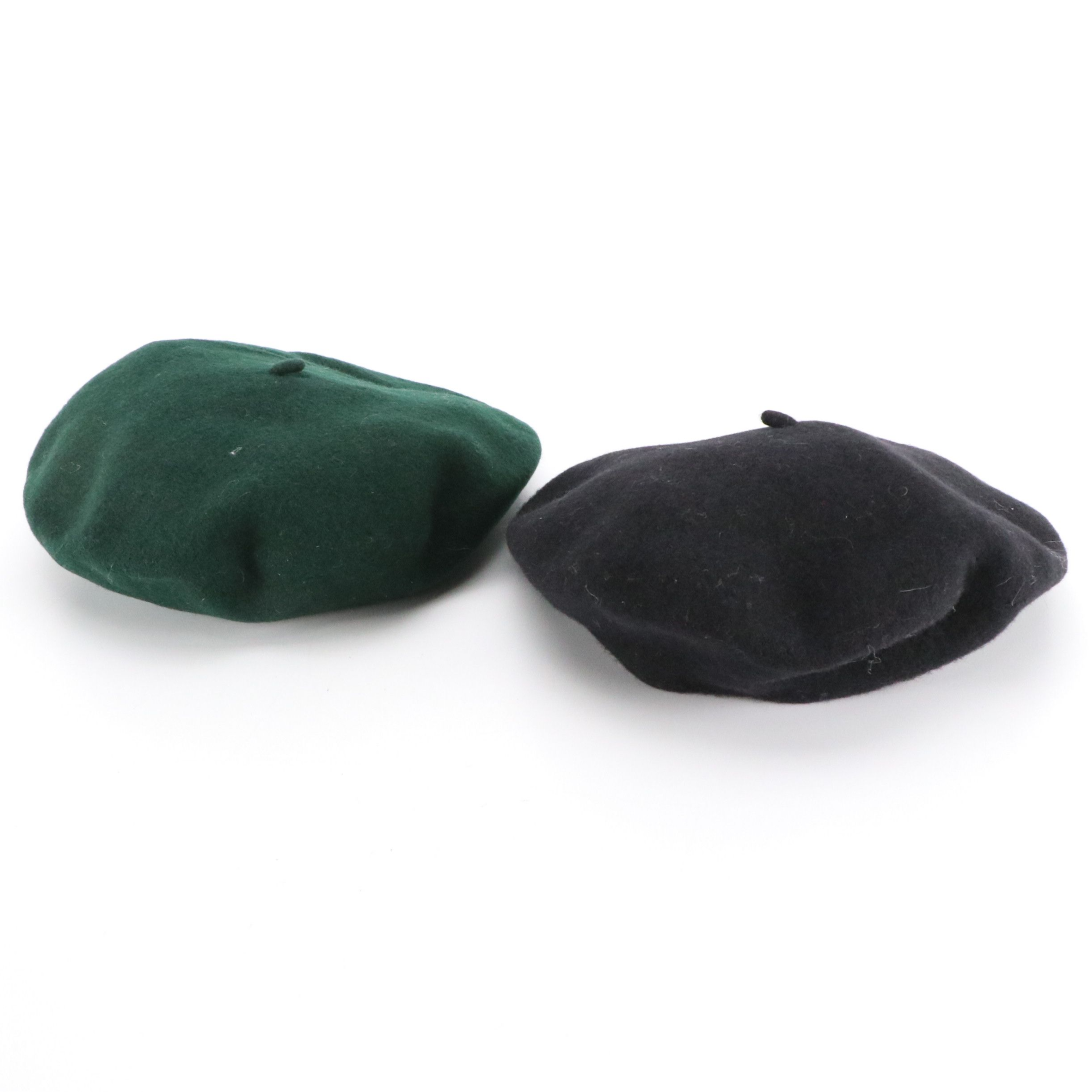 Express Wool Berets, Jones New York Green Lambswool and Other Fringe Scarf