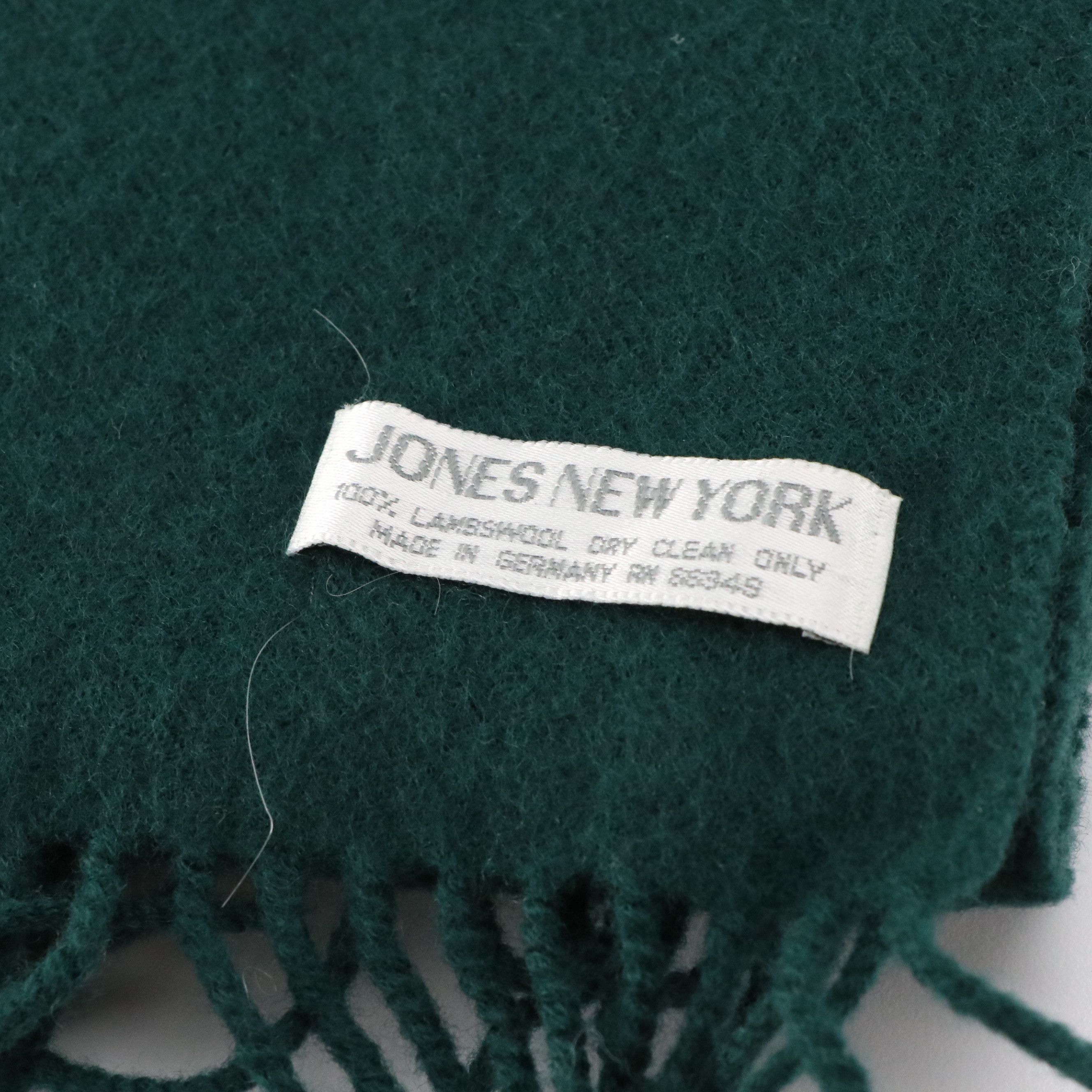 Express Wool Berets, Jones New York Green Lambswool and Other Fringe Scarf