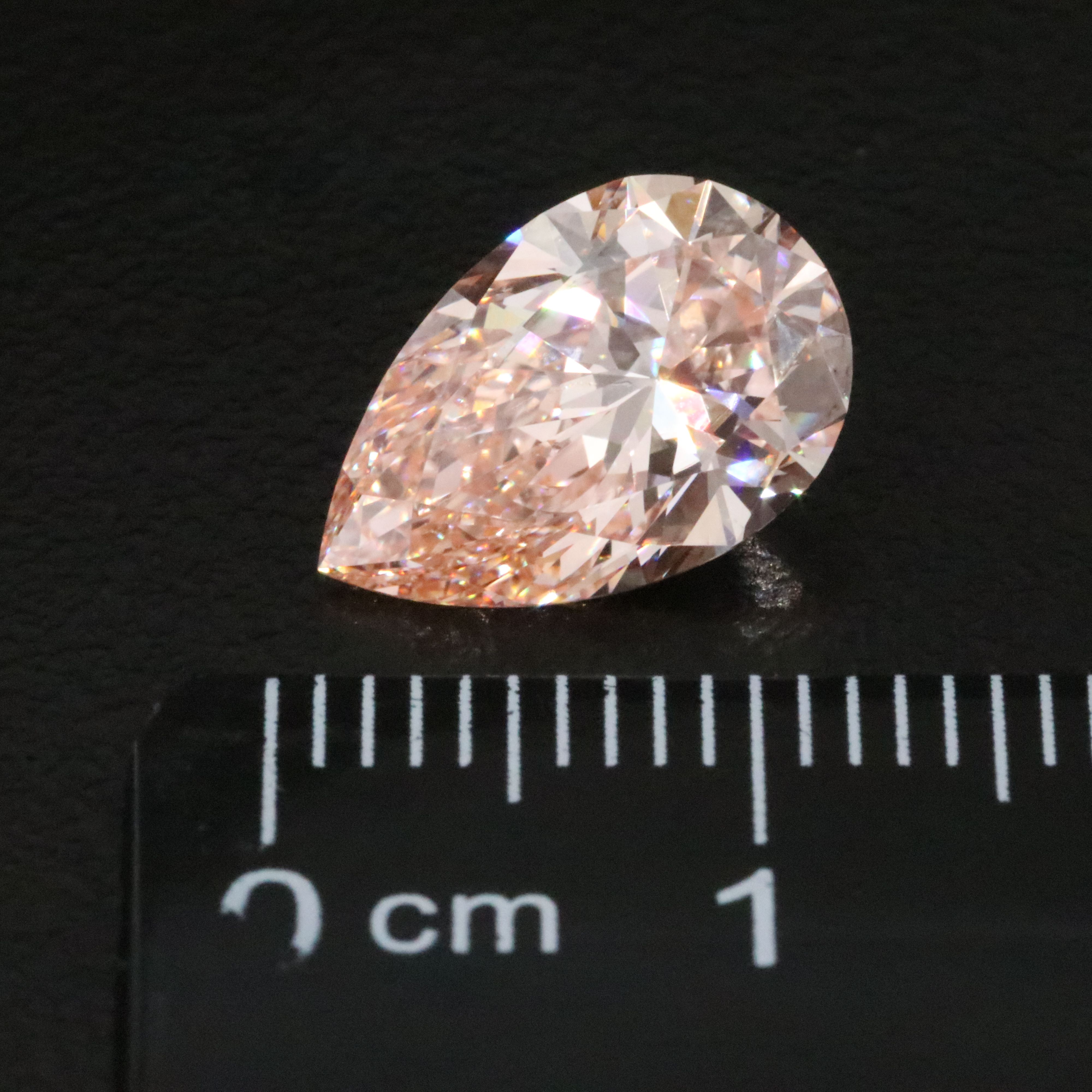 Loose 3.06 CT Lab Grown Fancy Intense Pink Diamond with IGI Report