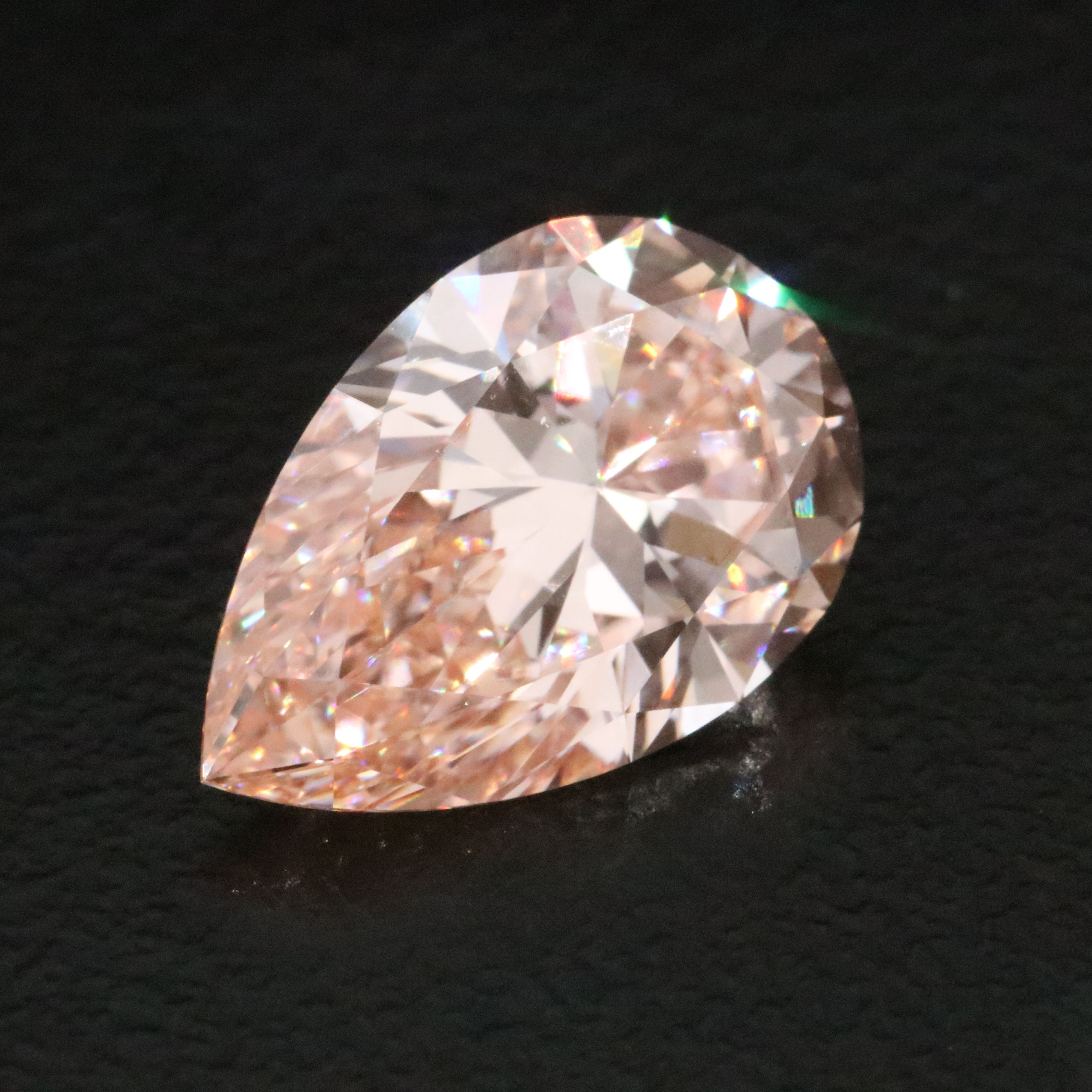 Loose 3.06 CT Lab Grown Fancy Intense Pink Diamond with IGI Report