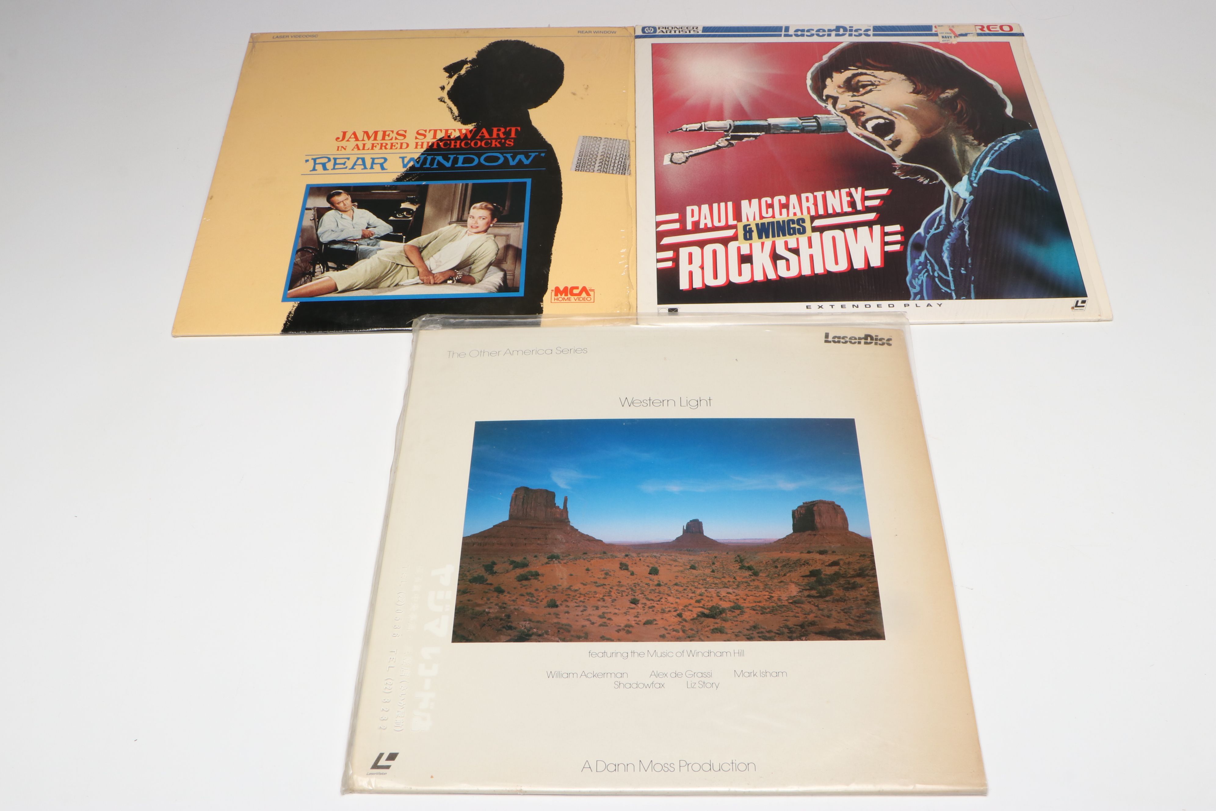 Alfred Hitchcock's "Rear Window" and Other LaserDiscs