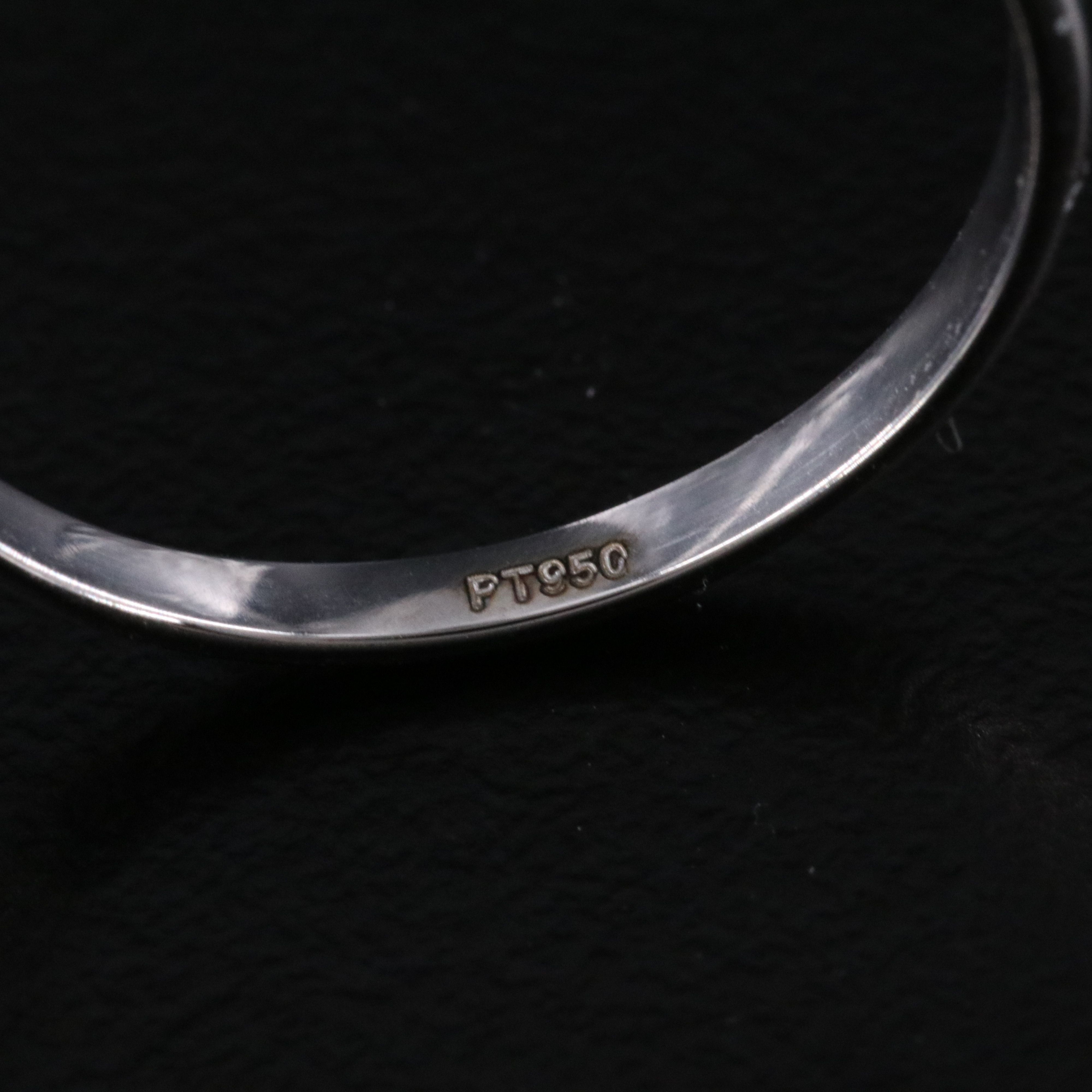 Platinum 4.52 CT Lab Grown Diamond Solitaire Ring with IGI Report