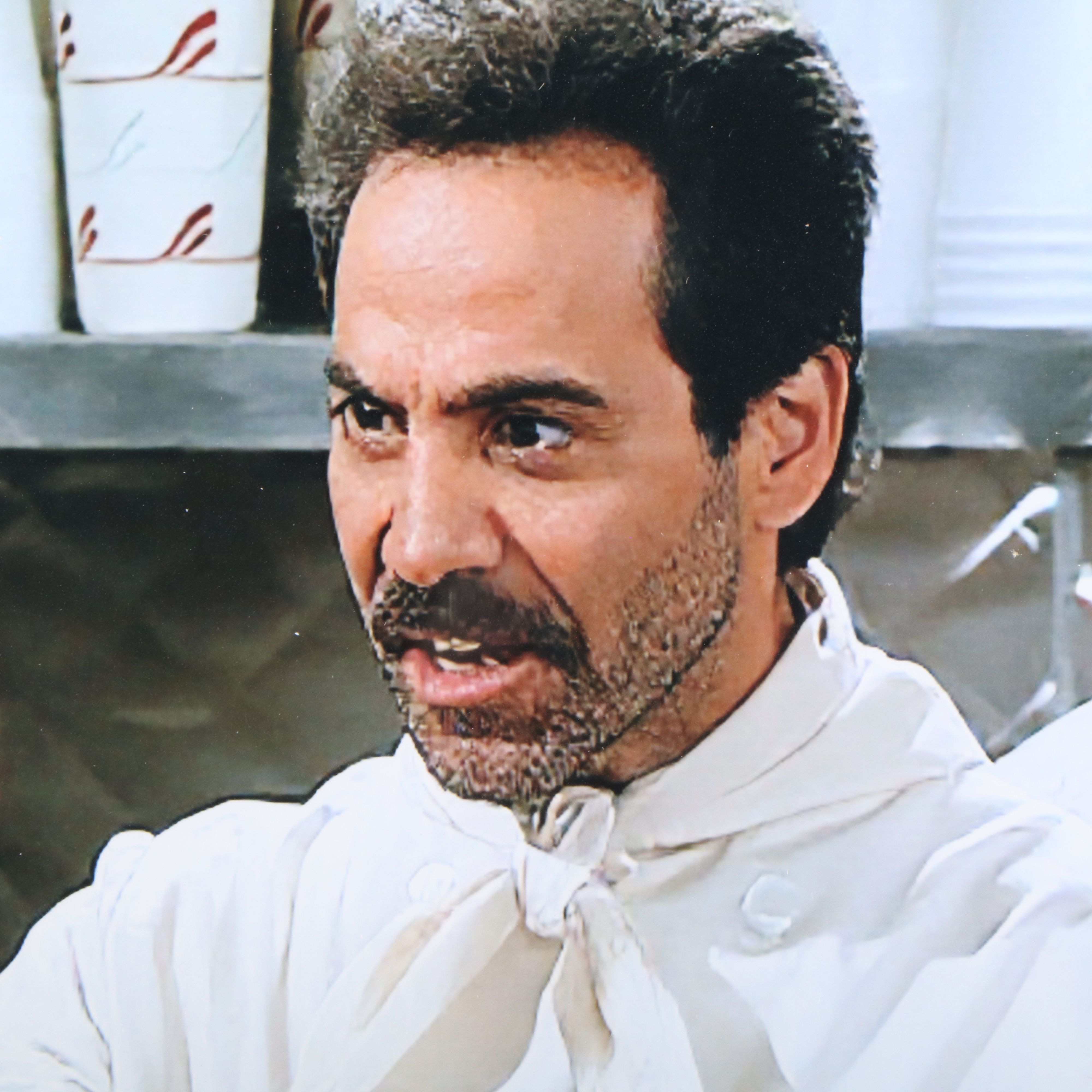 Larry Thomas Signed “No Soup For You!” Seinfeld Print in Matted Frame, JSA