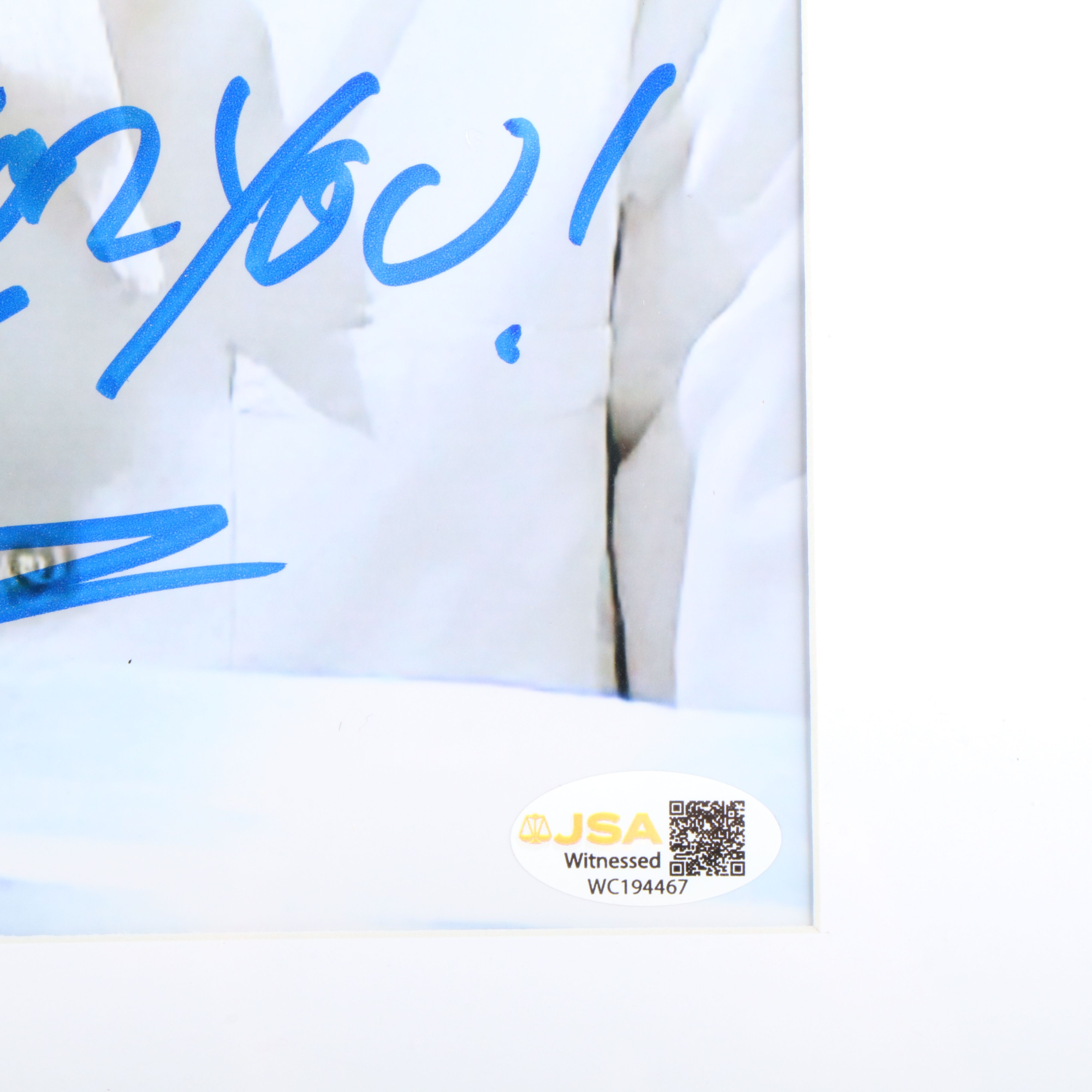 Larry Thomas Signed “No Soup For You!” Seinfeld Print in Matted Frame, JSA