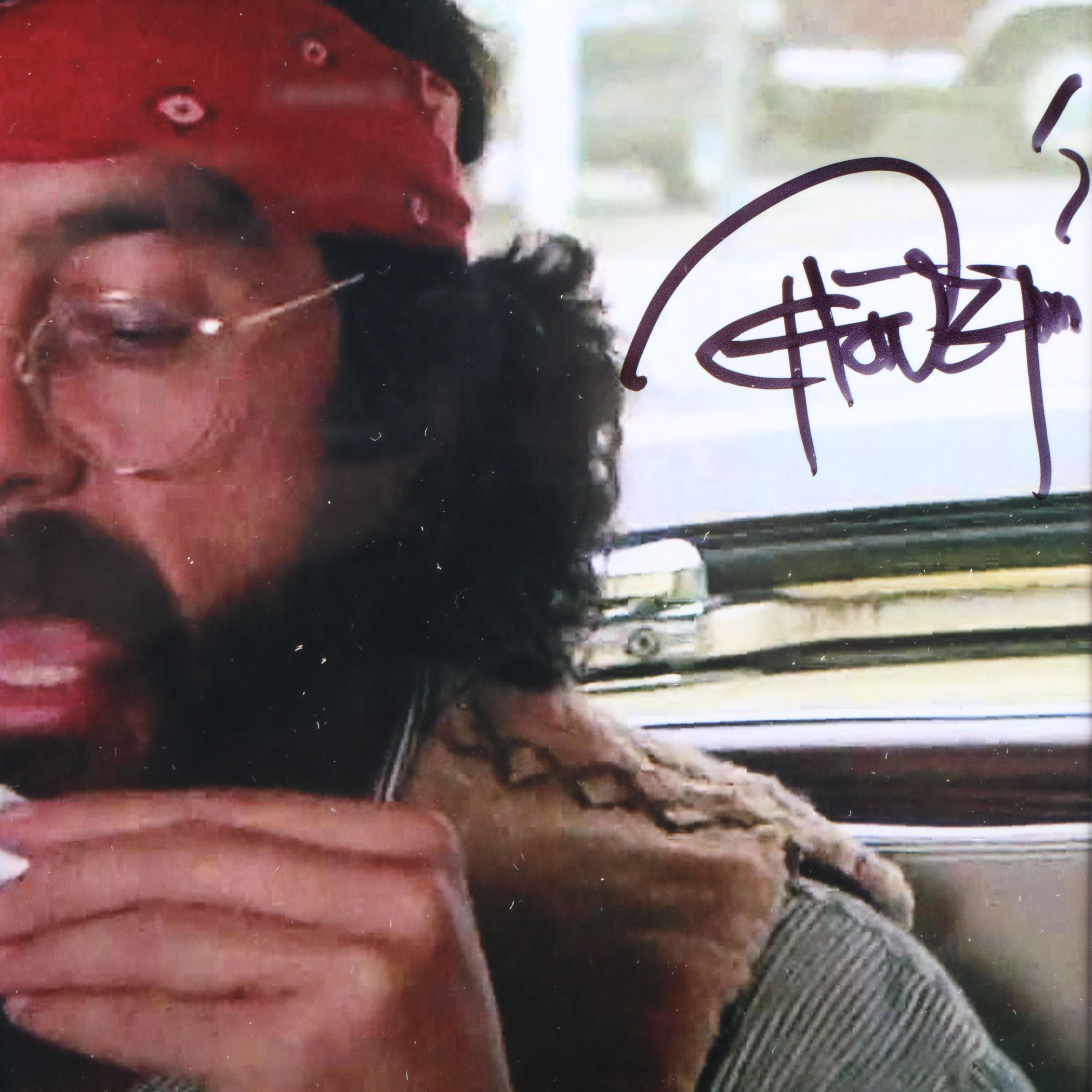 Tommy Chong Signed “Cheech and Chong” Print in Matted Frame, PSA