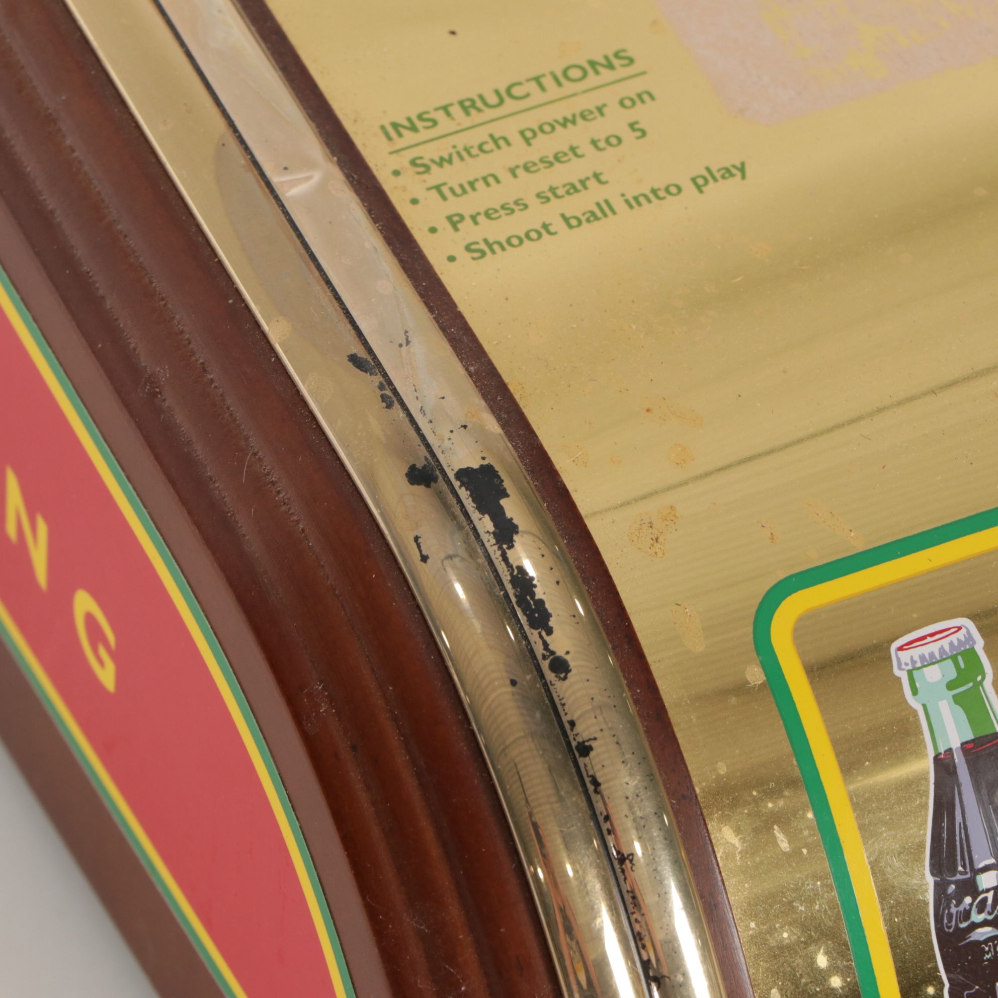 Franklin Mint Coca-Cola Collector's Pinball Machine