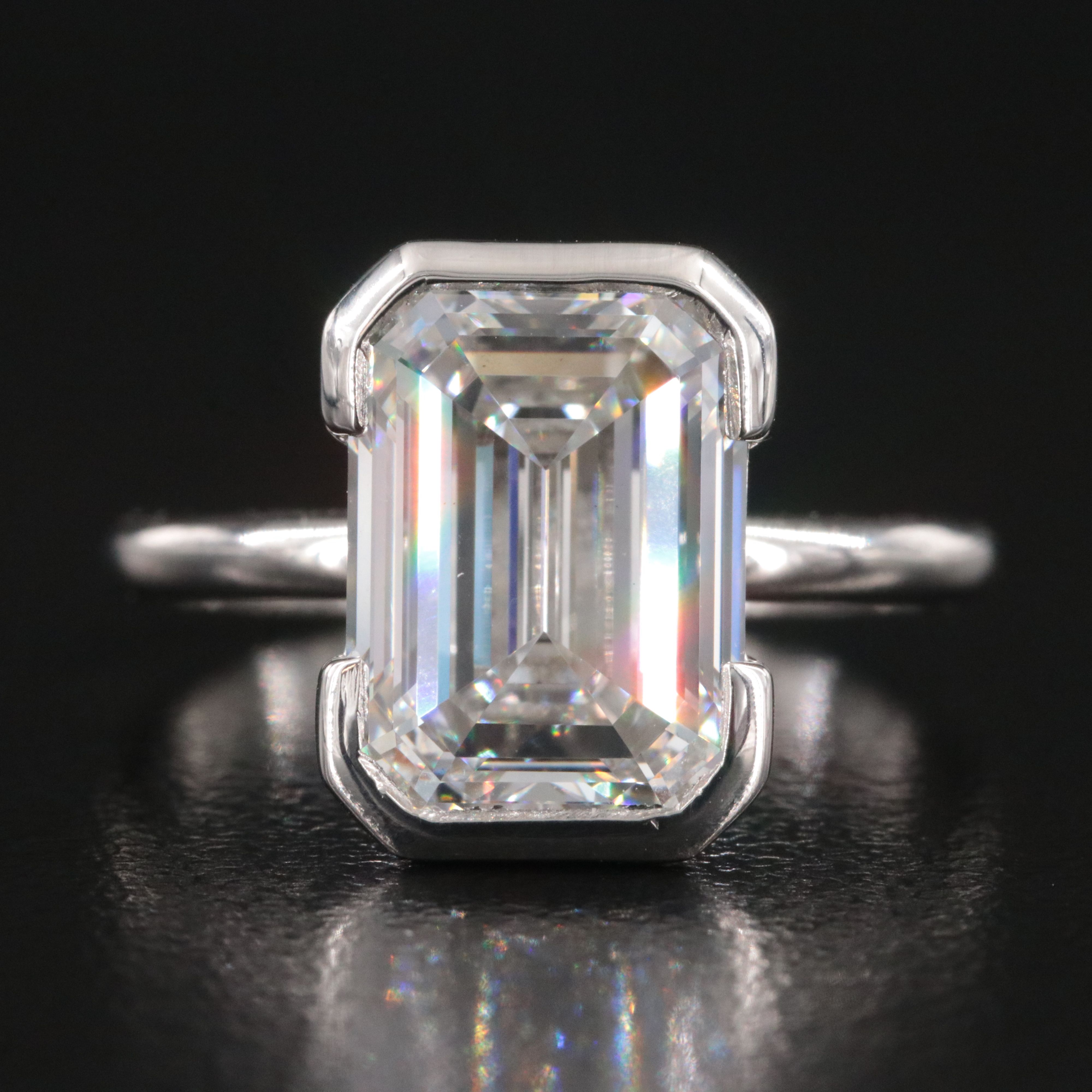 Platinum 6.57 CT Lab Grown Diamond with IGI Report