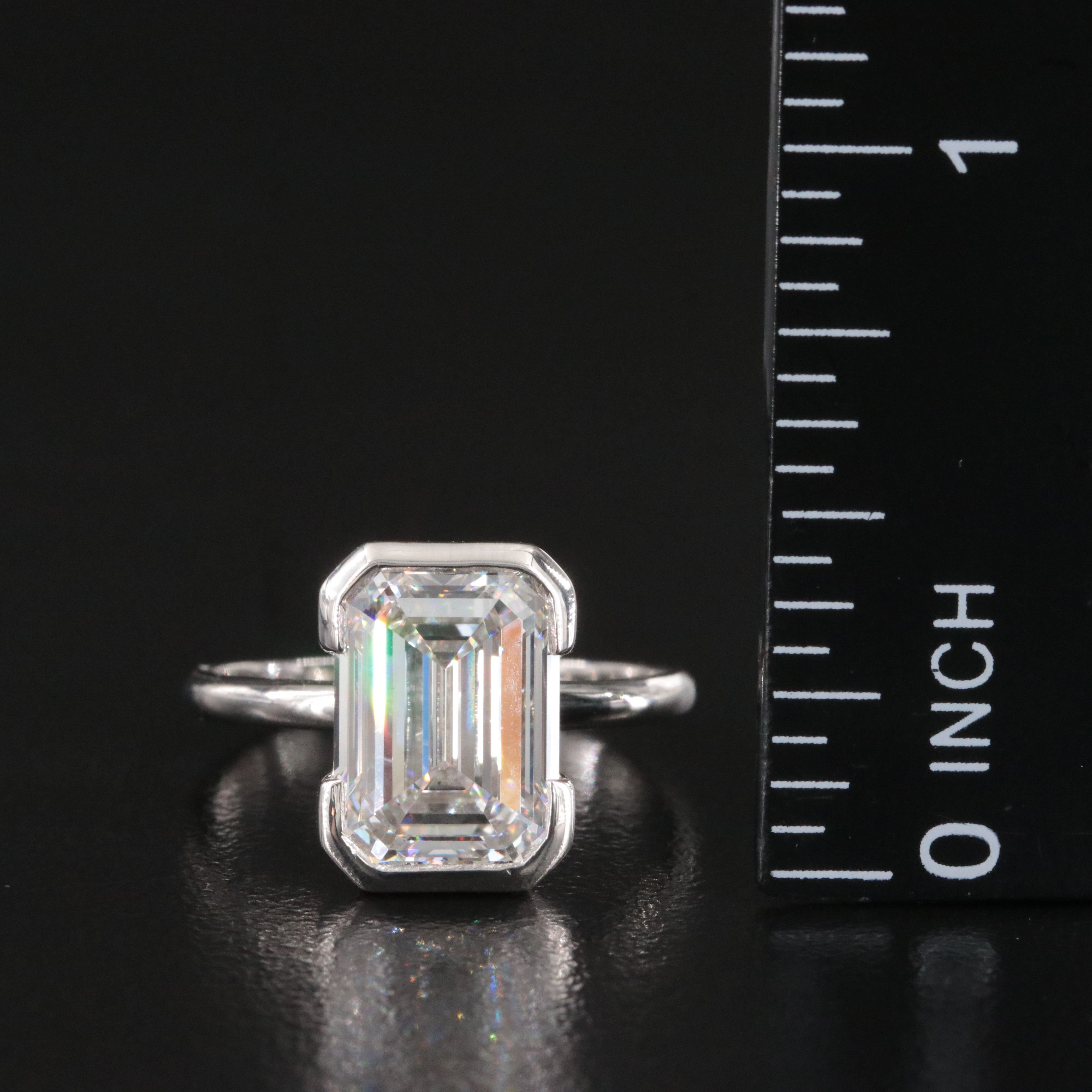 Platinum 6.57 CT Lab Grown Diamond with IGI Report