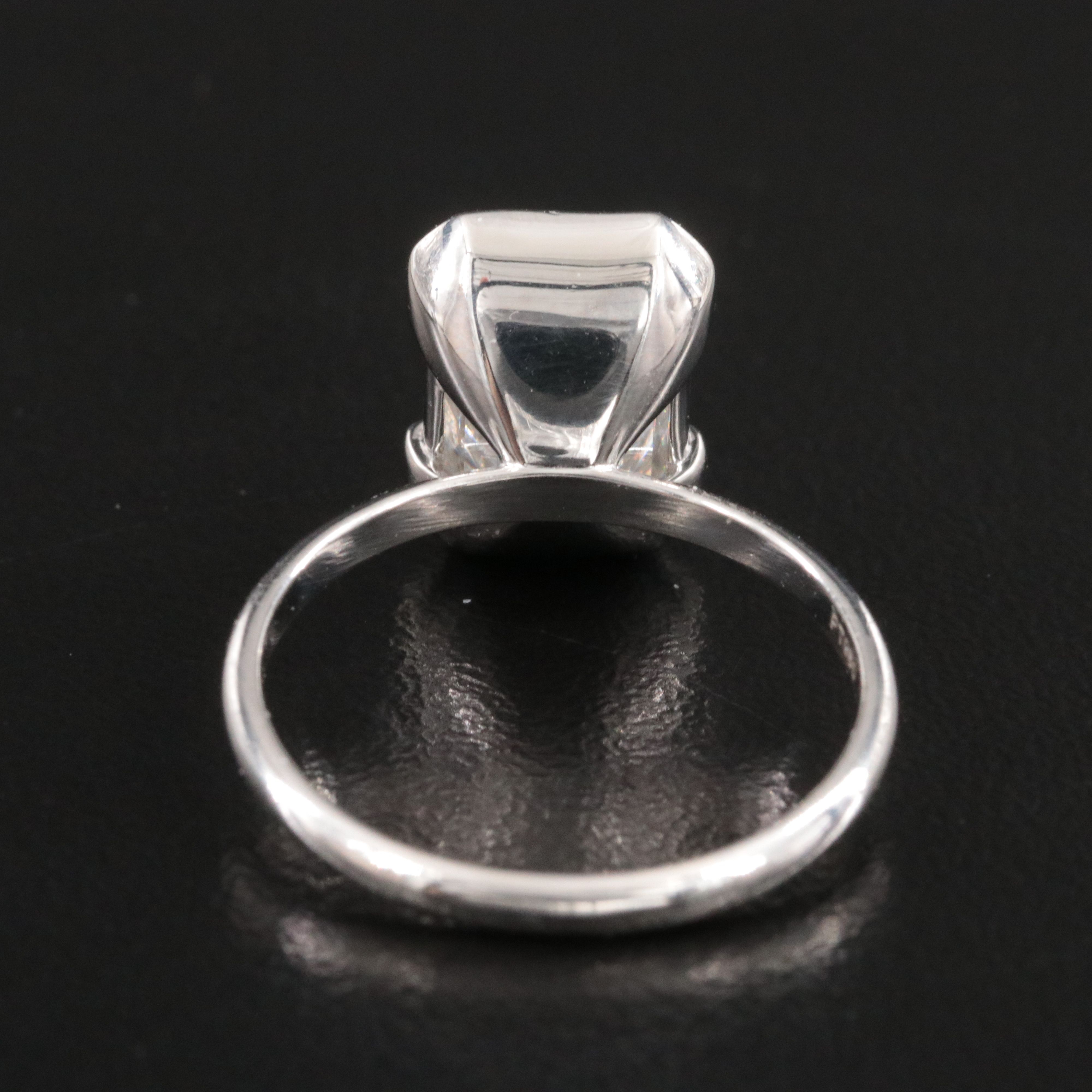 Platinum 6.57 CT Lab Grown Diamond with IGI Report