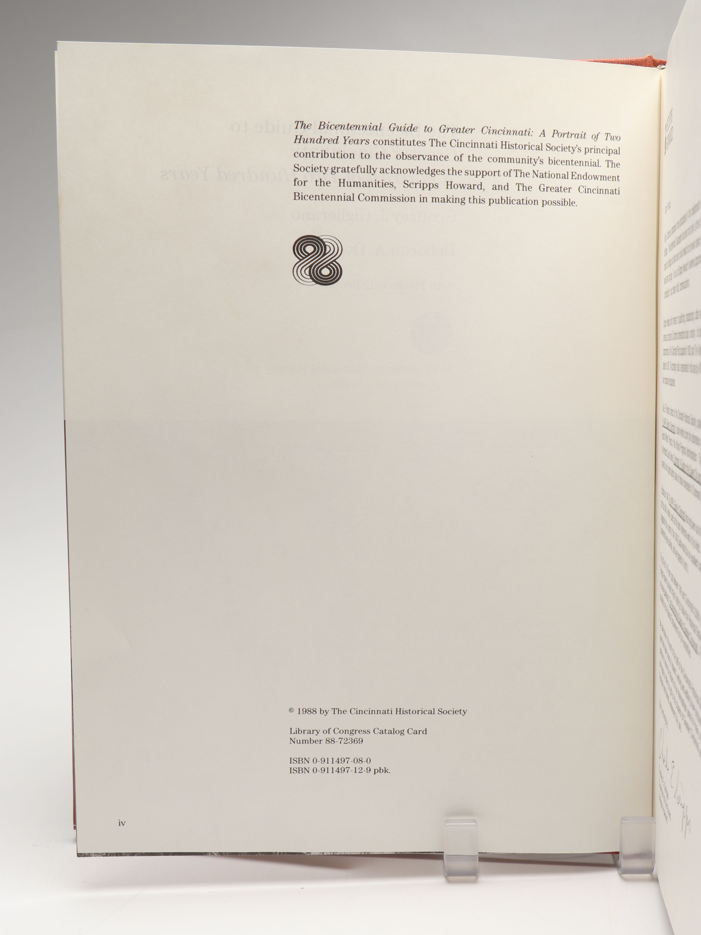 Cincinnati Historical Society "Portrait of 200 Years" and More Cincinnati Books