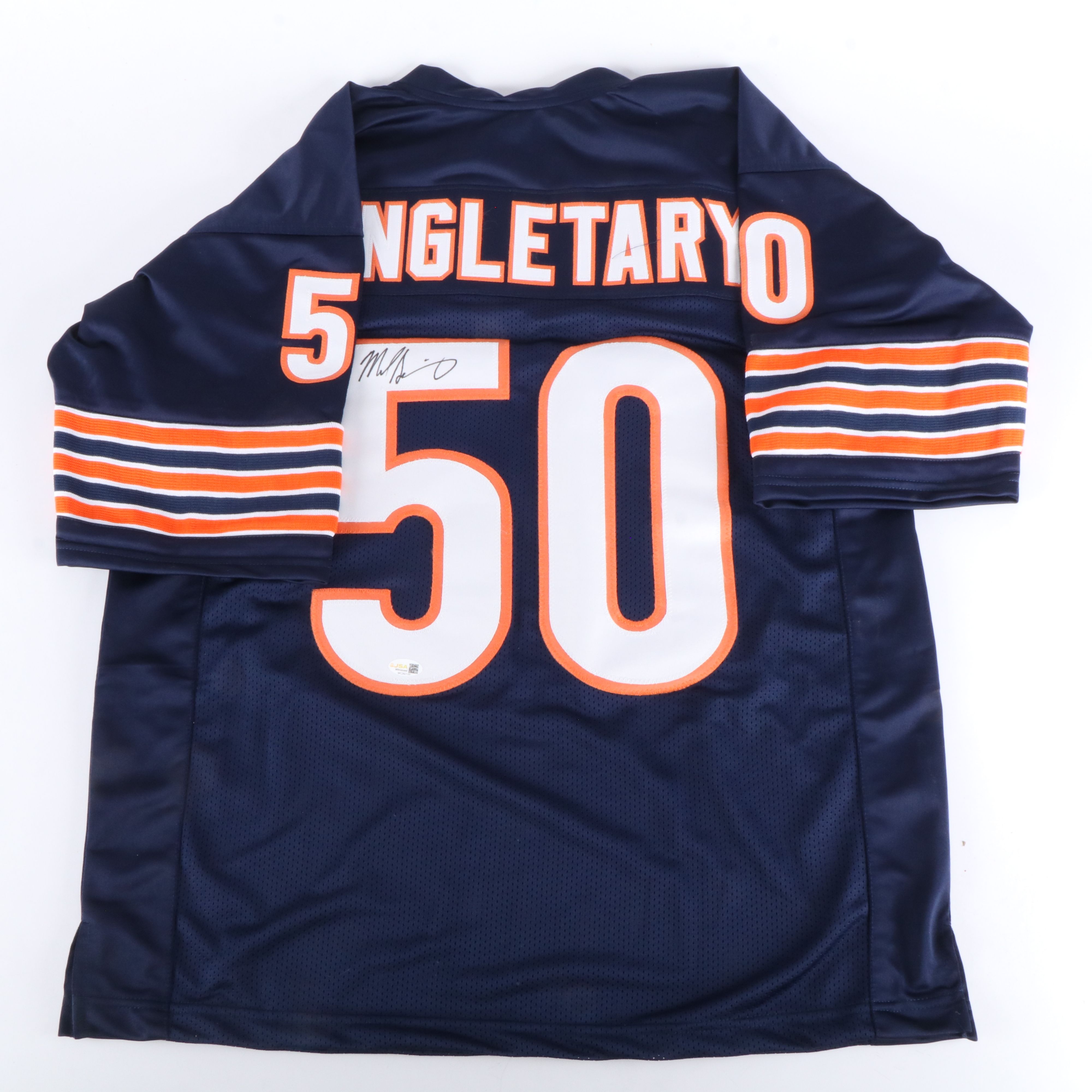 Mike Singletary Signed Chicago Bears Football Jersey, JSA
