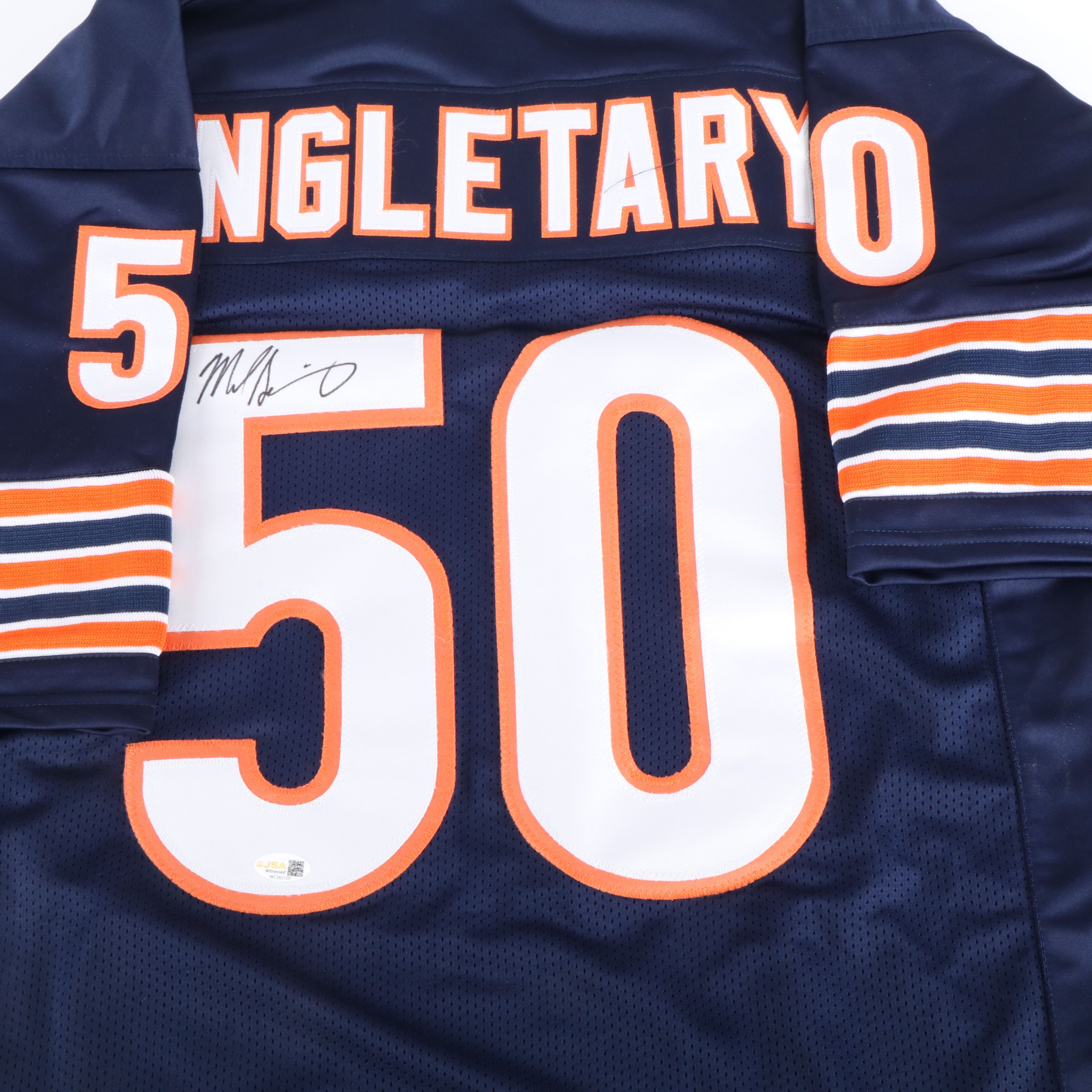 Mike Singletary Signed Chicago Bears Football Jersey, JSA