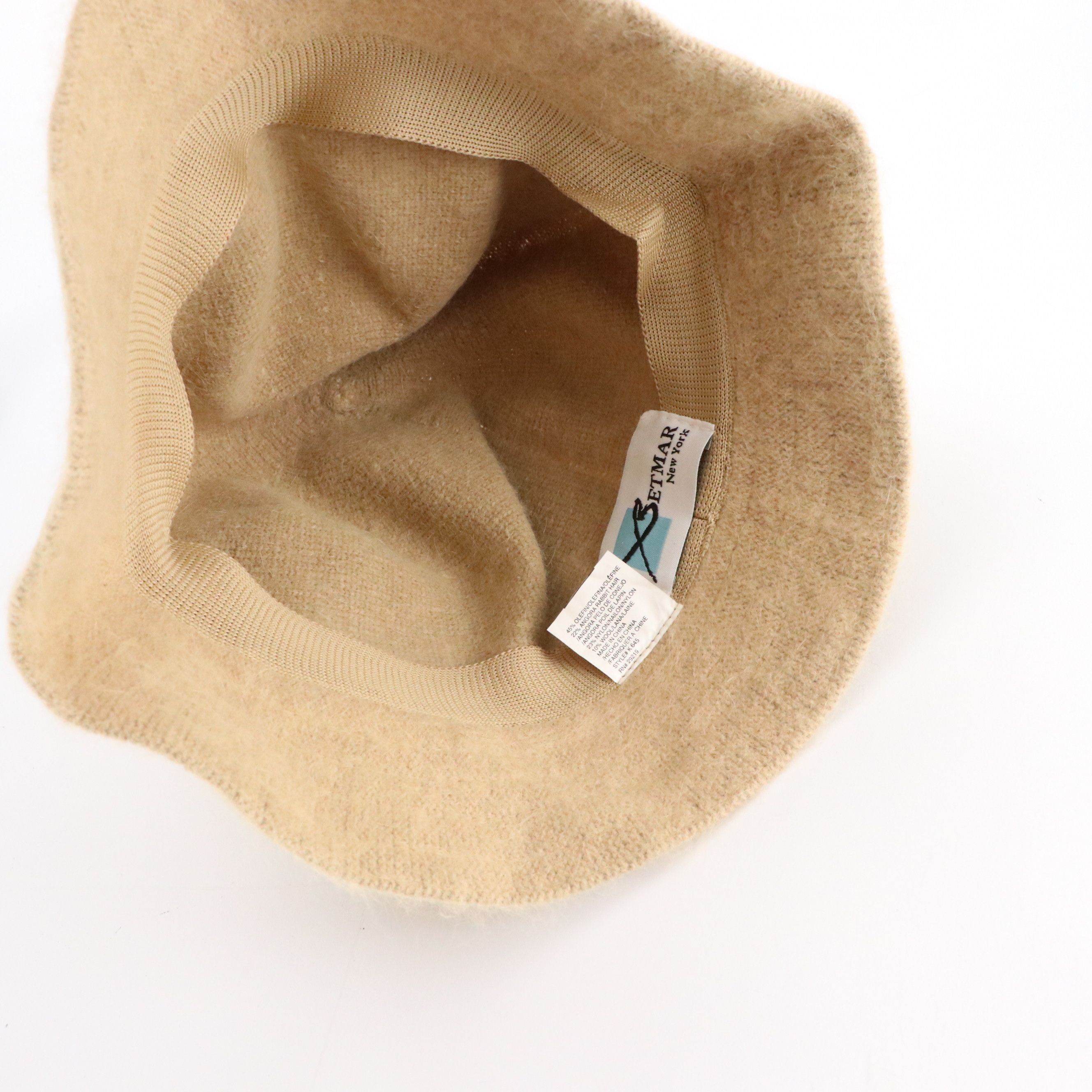 Betmar Angora Rabbit Fur Blend Hats, V. Fraas Plaid Cashmere Scarf, and More