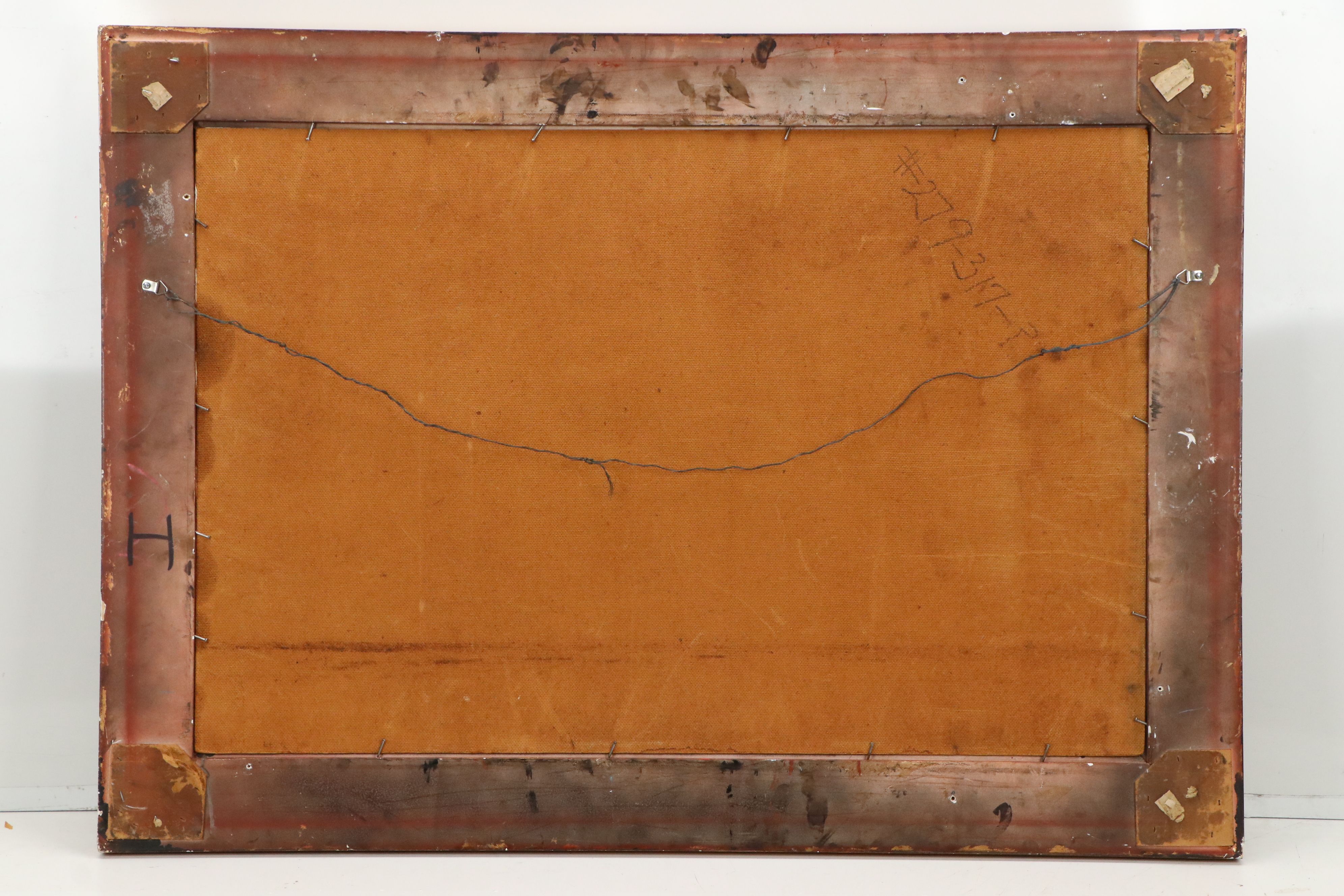 Harold T. Anderson Oil Painting Farm Landscape "Weathered"