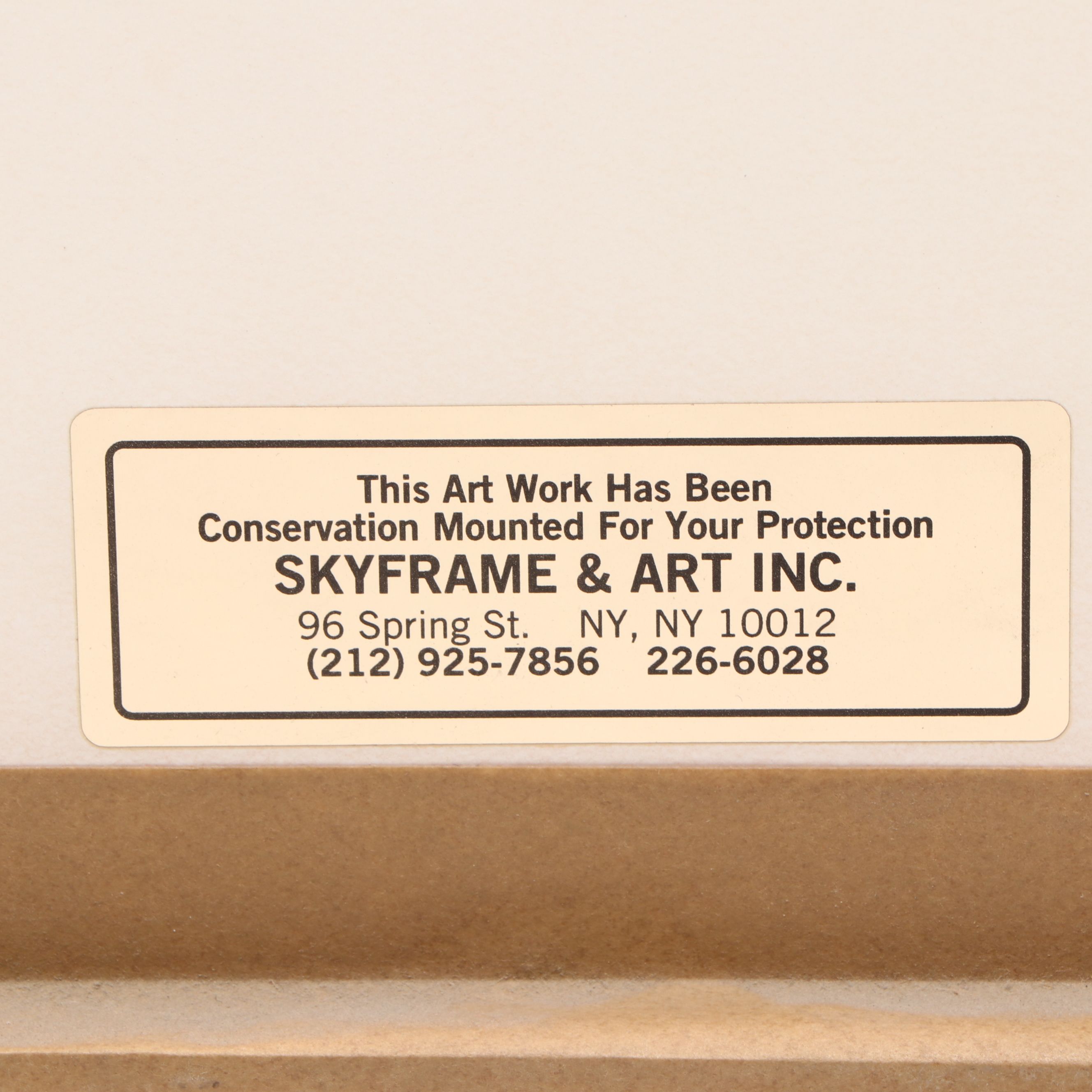 Lita Albuquerque Iridescent Abstract Watercolor Painting on Vellum, 1990