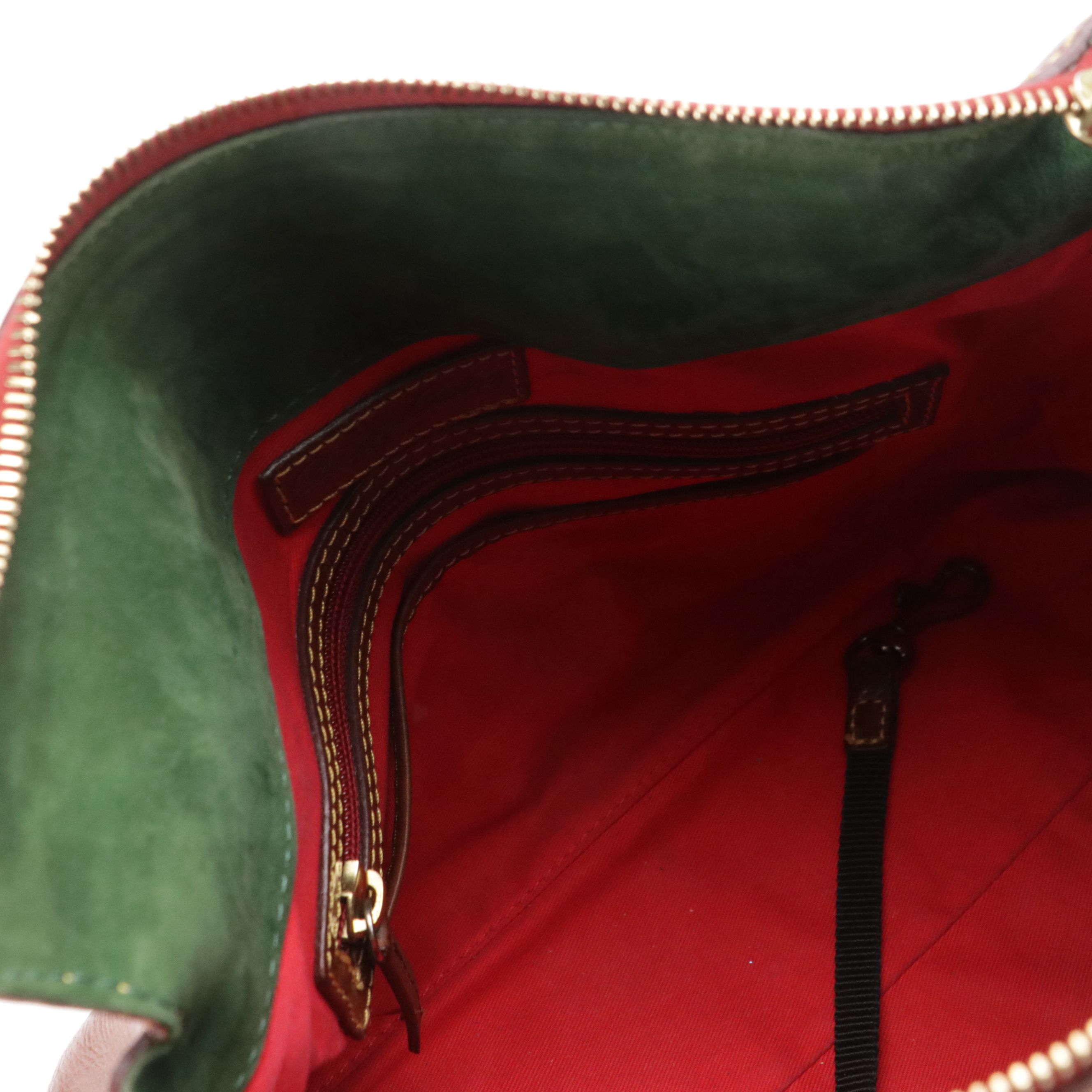 Dooney & Bourke Tassel Two-Way Satchel in Florentine Leather