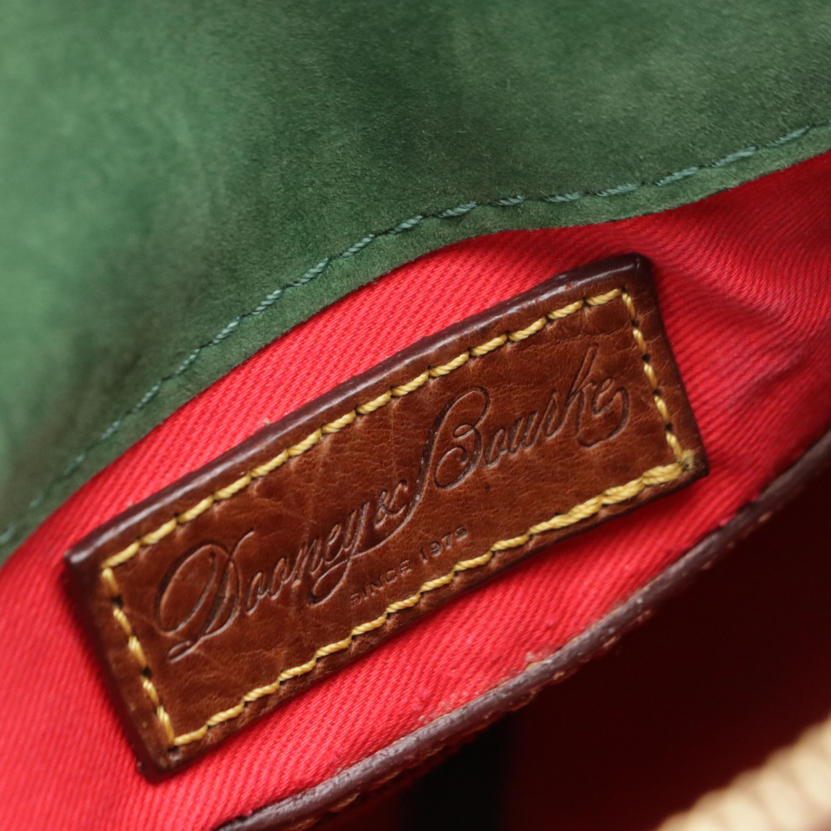 Dooney & Bourke Tassel Two-Way Satchel in Florentine Leather