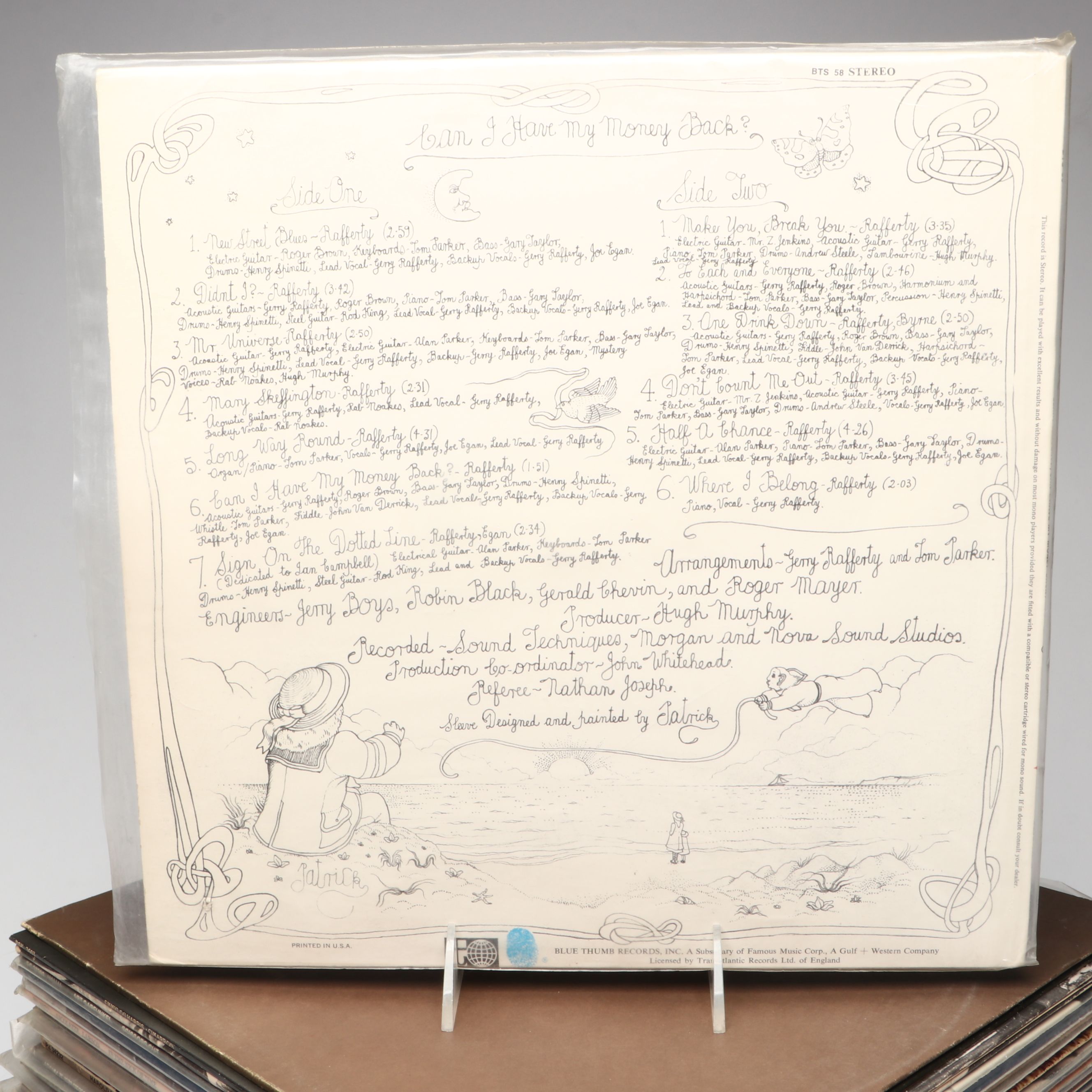 The Beatles, Bee Gees, Fleetwood Mac and Other Vinyl Record Albums