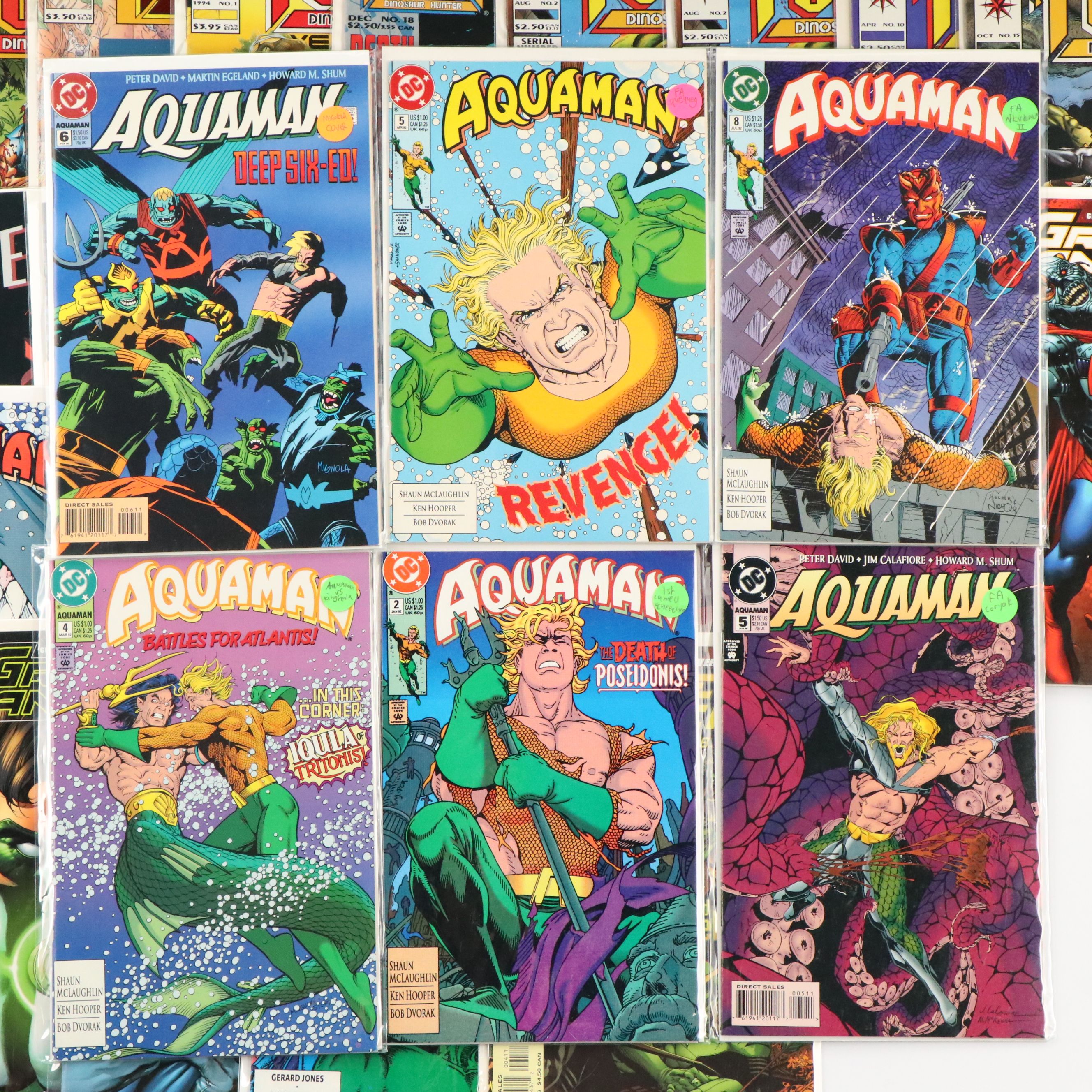 Modern Age DC Comics "Superboy," "Aquaman," and More Comic Books
