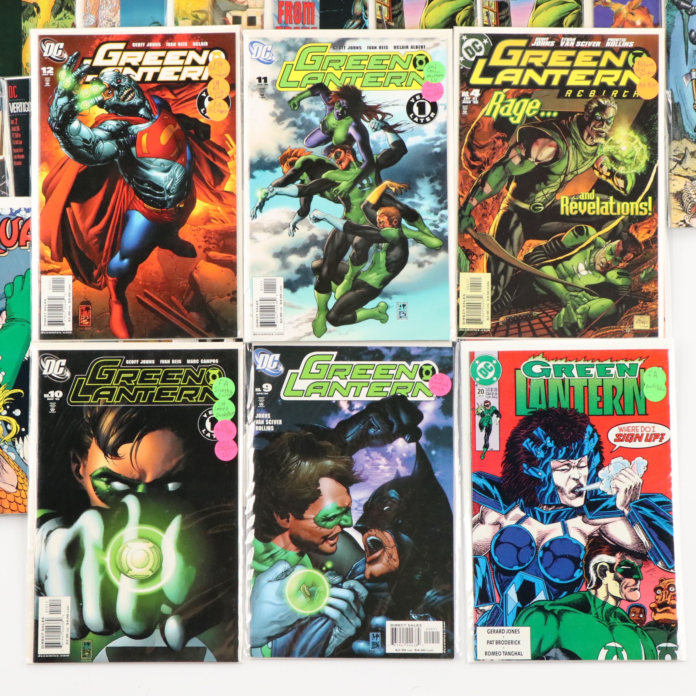 Modern Age DC Comics "Superboy," "Aquaman," and More Comic Books