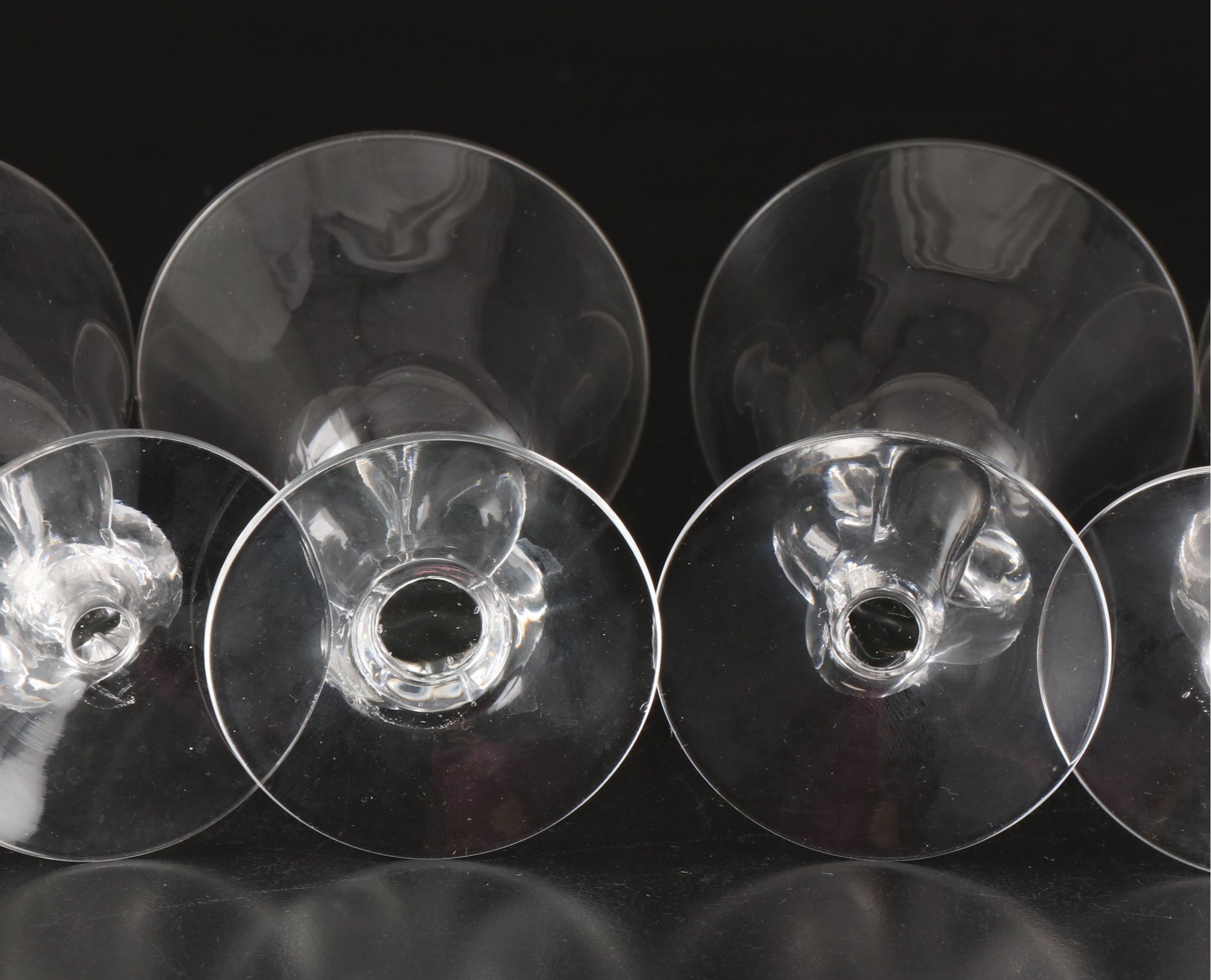 Seneca "Ingrid" Glass Stemware Including Cordial Glasses