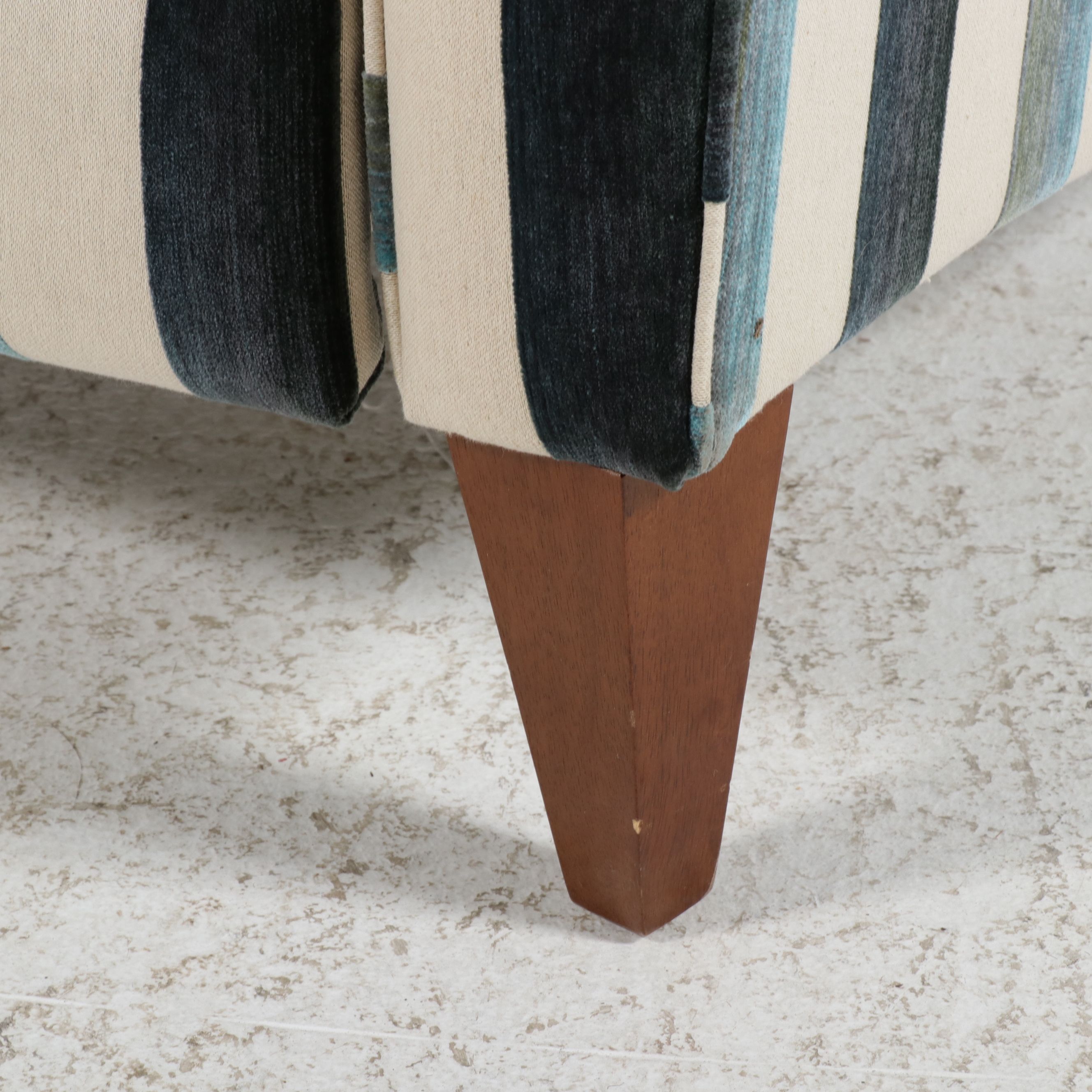 La-Z-Boy Classics Striped Upholstered Recliner, 21st Century