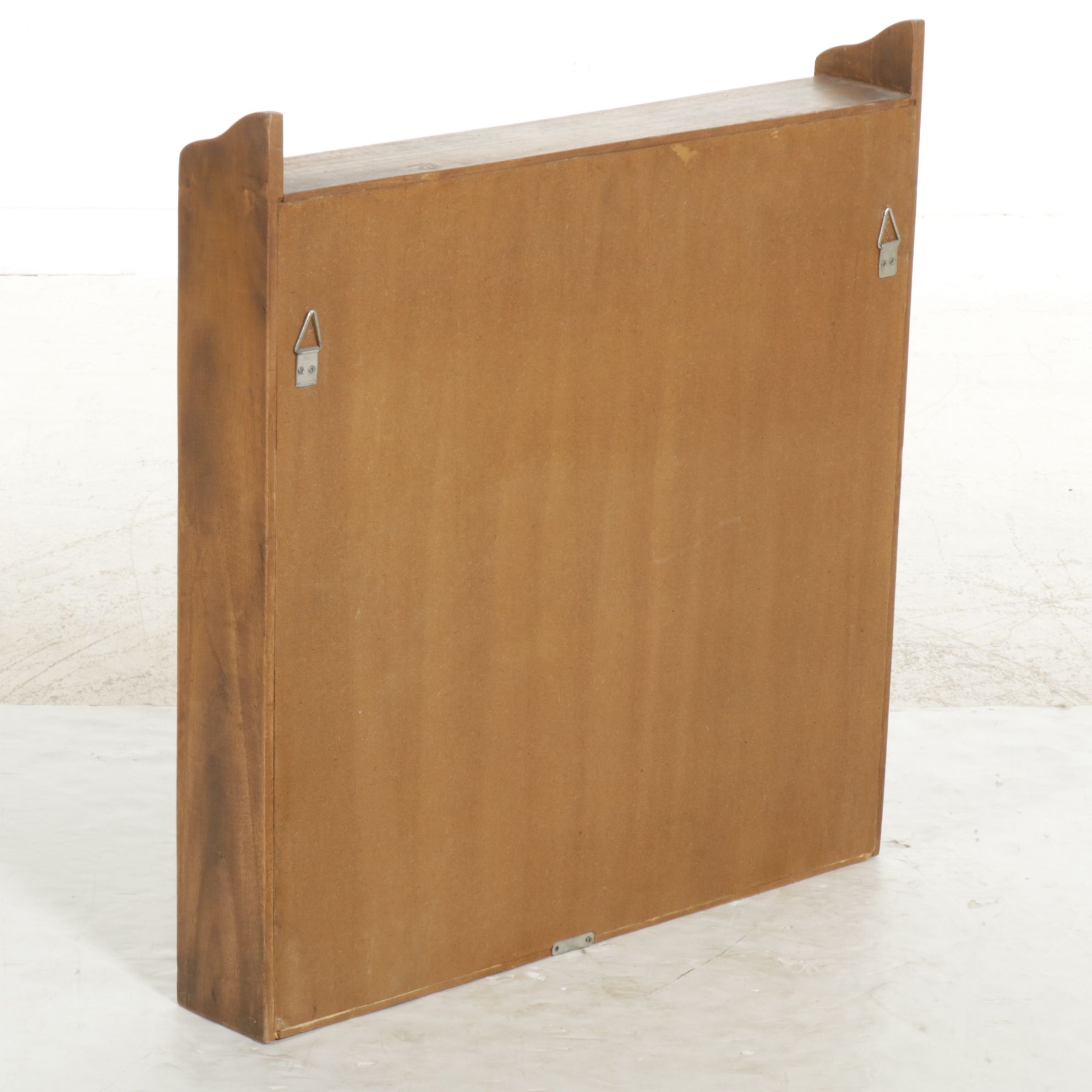 Wall Mounted Wood Sortation Shelf