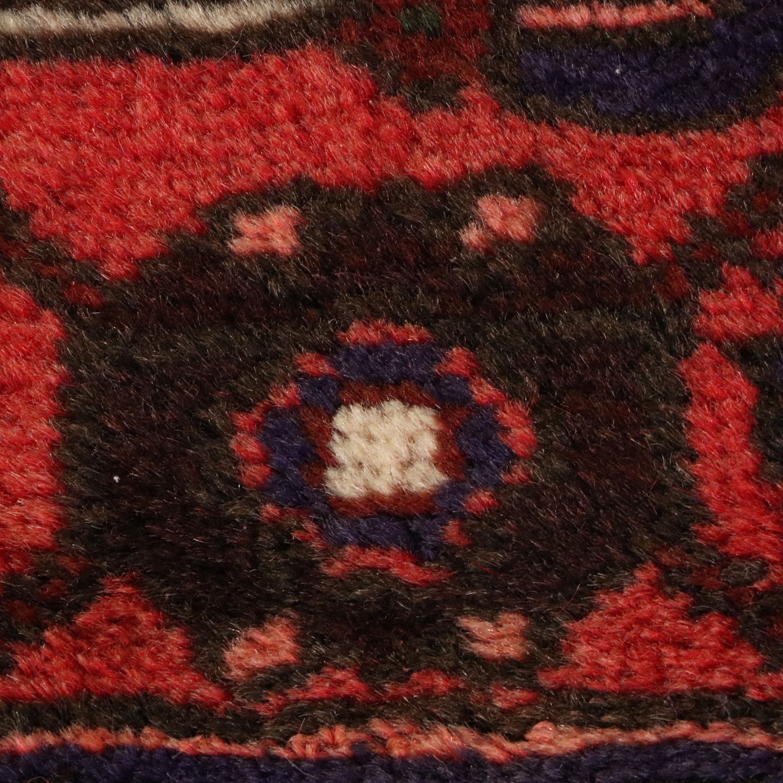 3'4 x 6'8 Hand-Knotted Persian Hamadan Area Rug