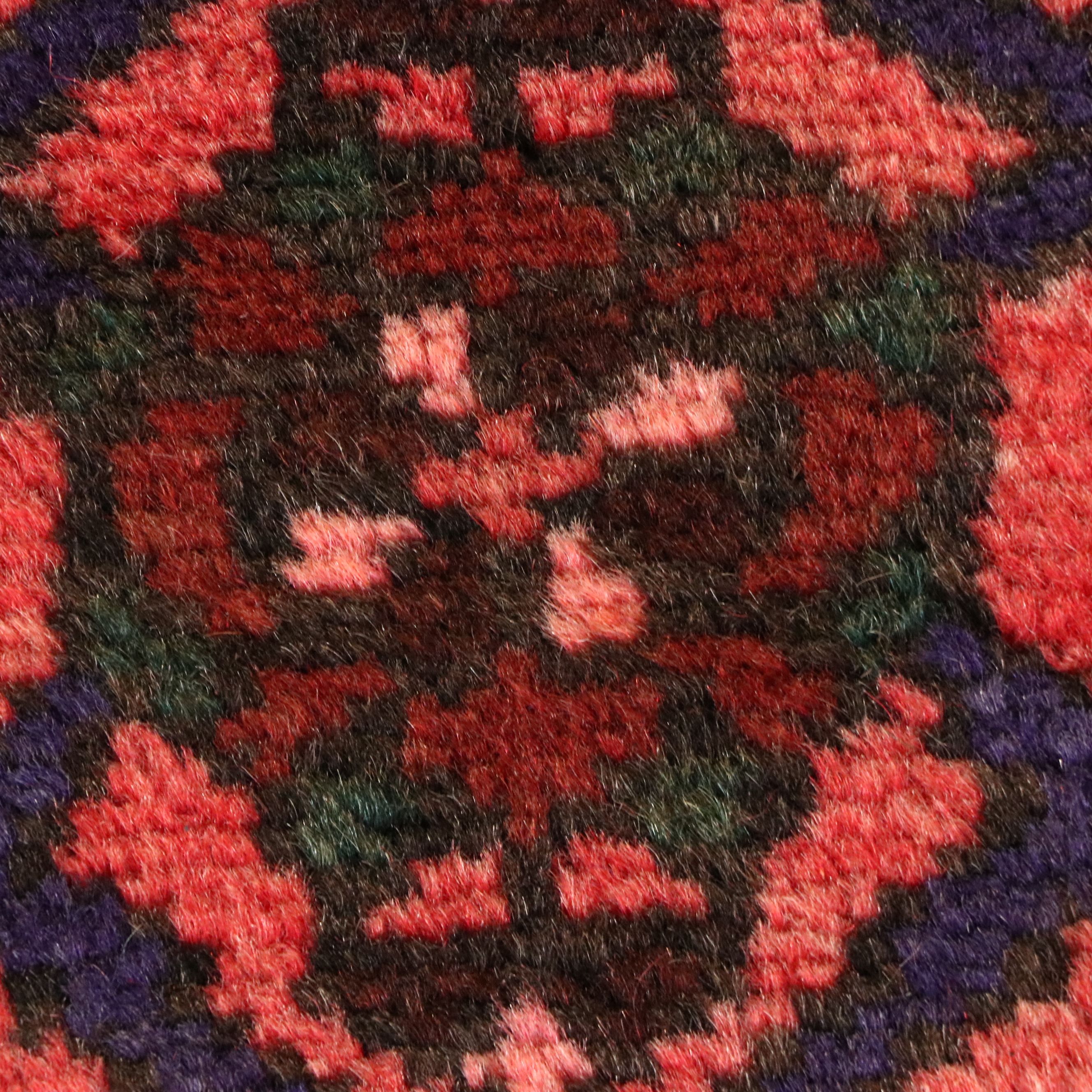 3'4 x 6'8 Hand-Knotted Persian Hamadan Area Rug