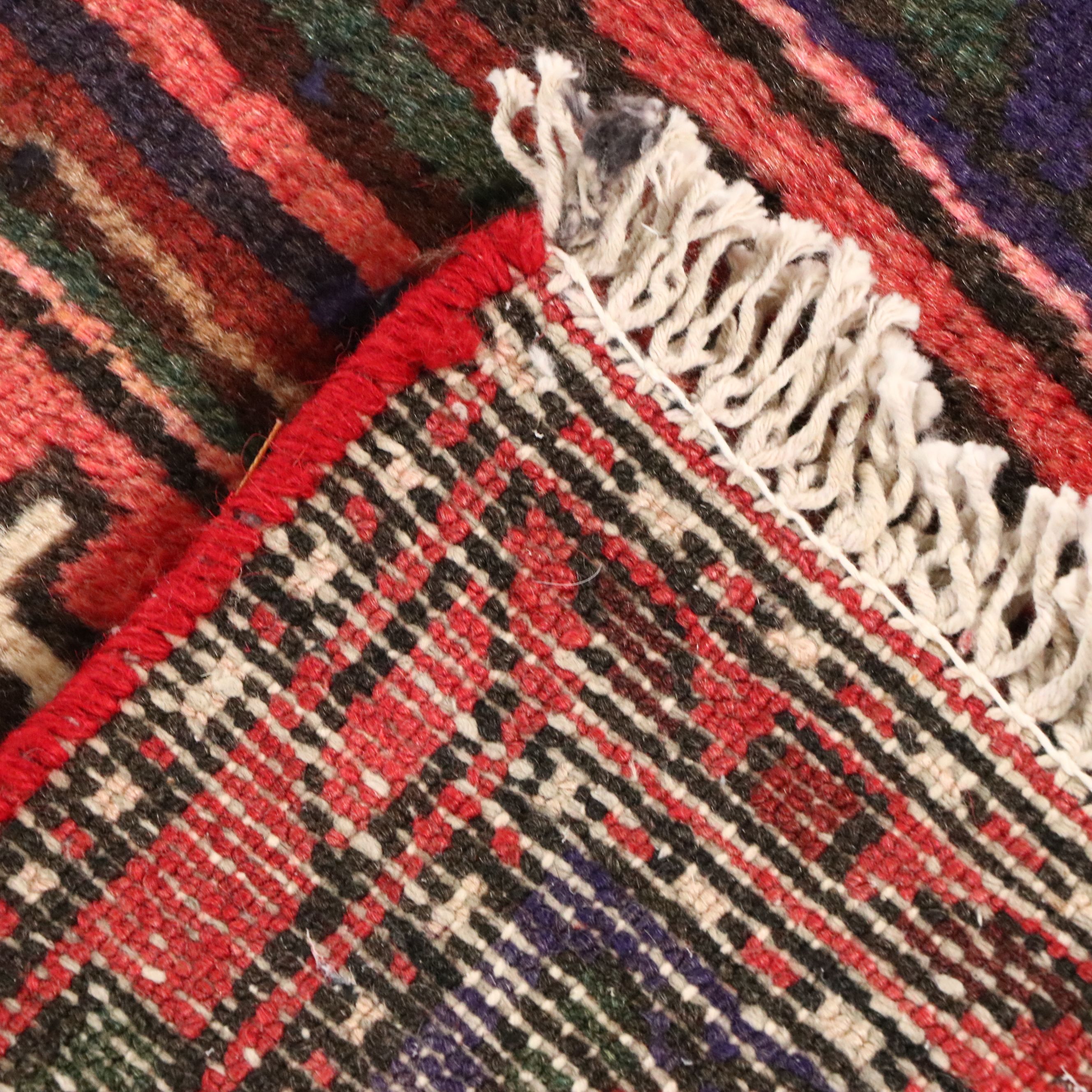 3'4 x 6'8 Hand-Knotted Persian Hamadan Area Rug