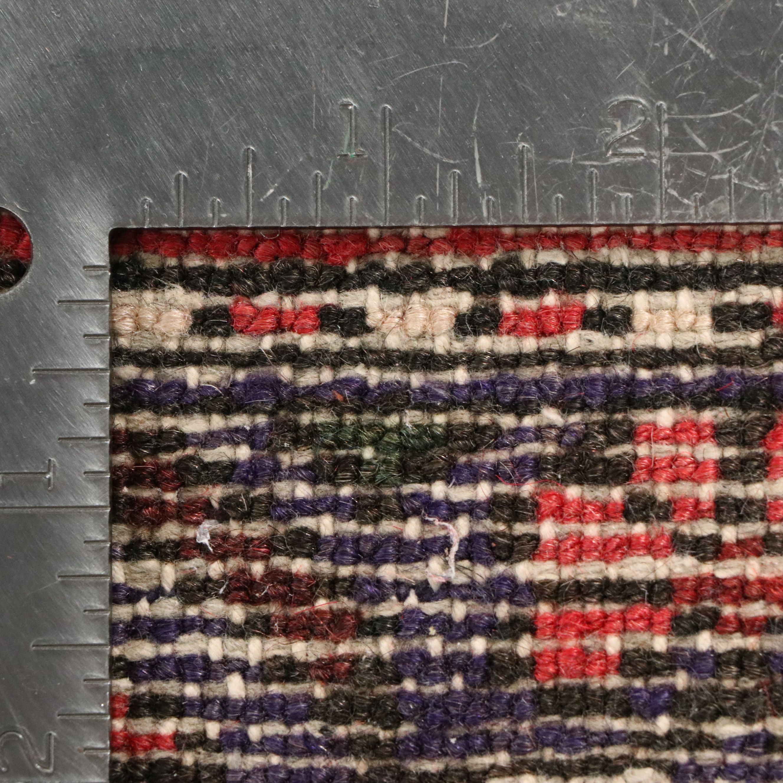 3'4 x 6'8 Hand-Knotted Persian Hamadan Area Rug