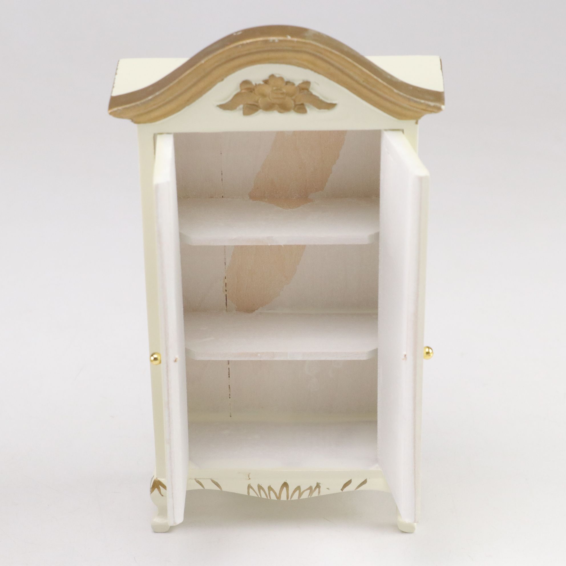 Miniature Victorian Style Doll House Bedroom and Bathroom Furniture Sets
