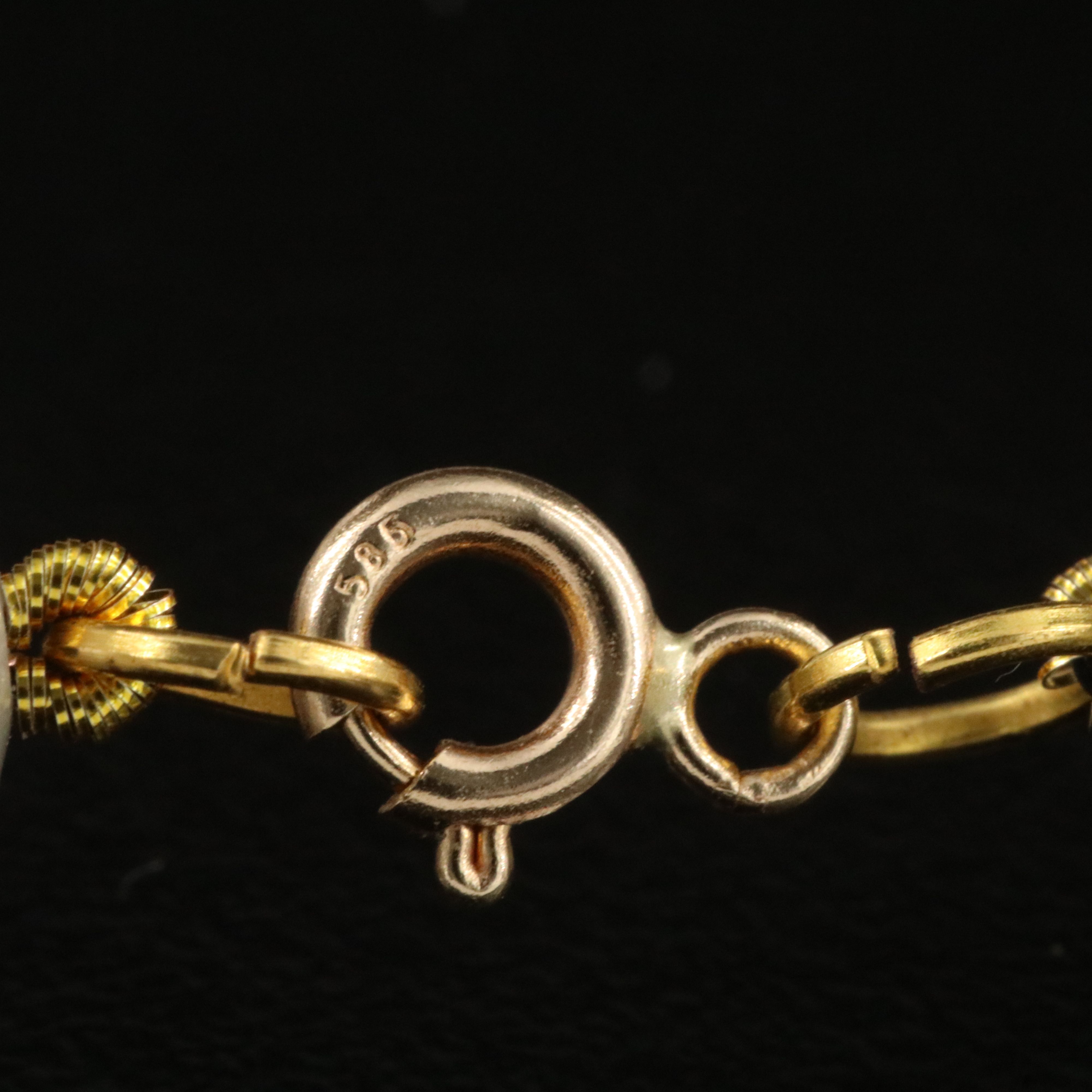 10.50 × 12.00 MM Pearl Necklace with 14K Clasp