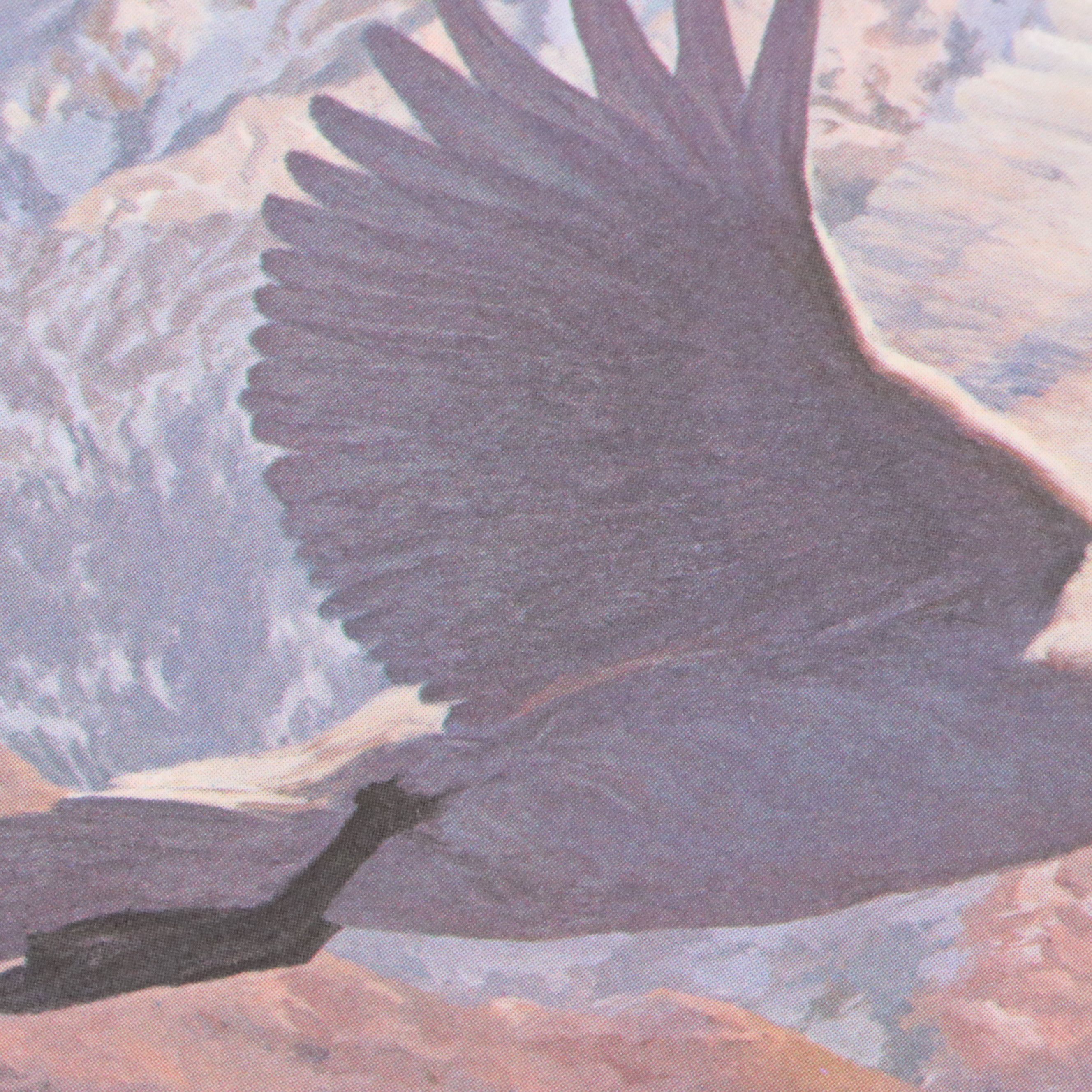 Leon Parson Utah Migratory Waterfowl Stamp and Offset Lithograph, 1986