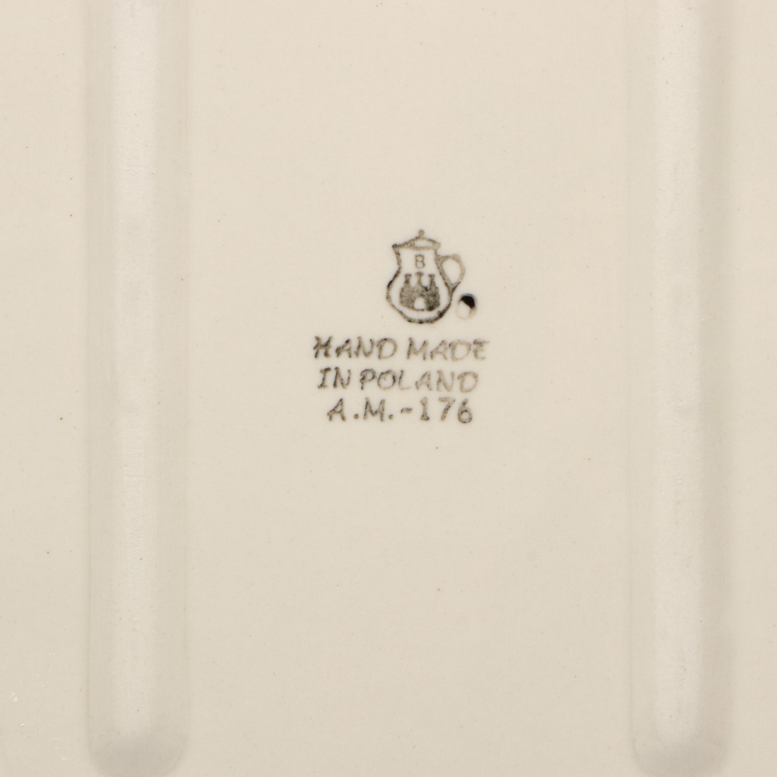 Ceramika Artystyczna Bolesławiec Polish Ceramic Tray and Ramekins