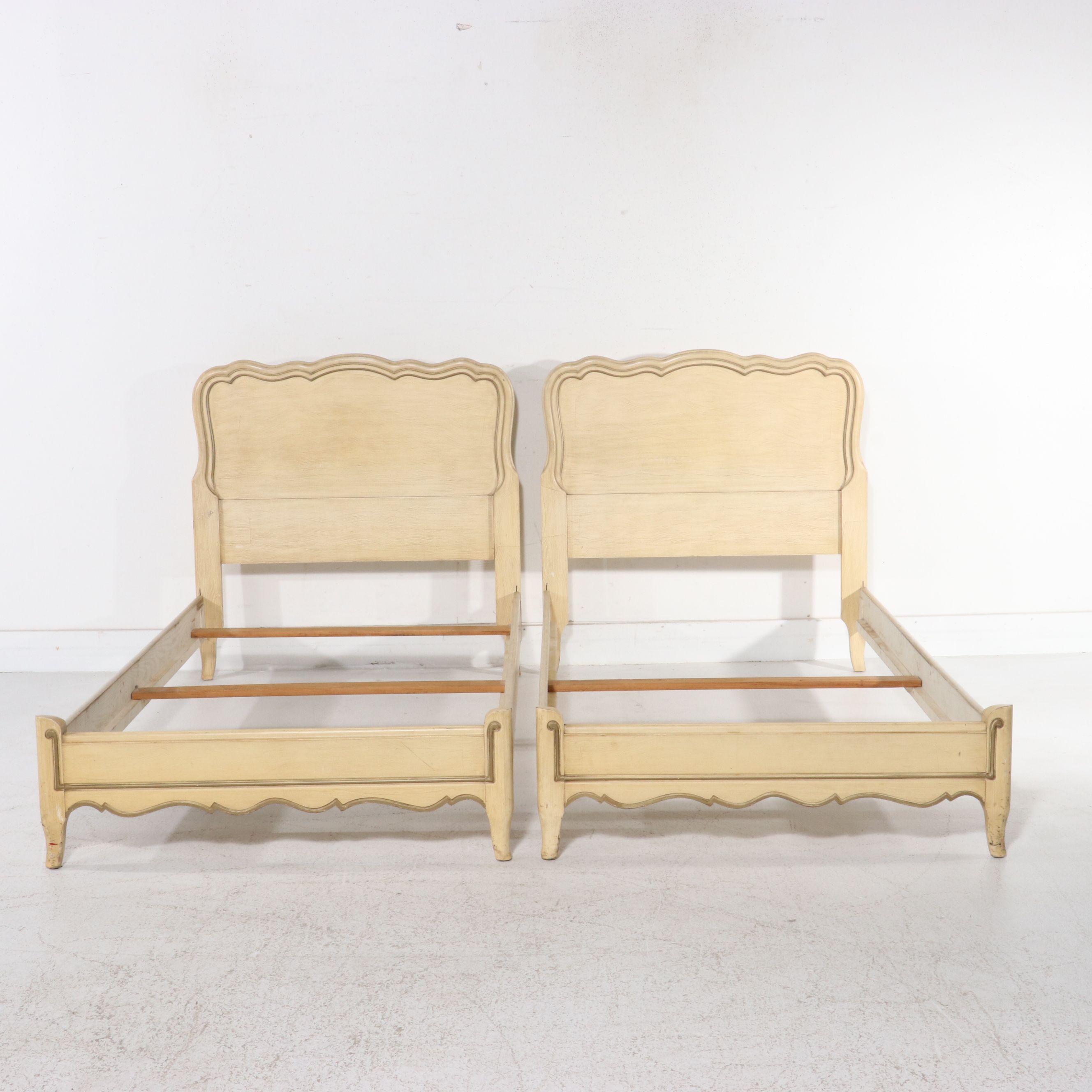 Five-Piece French Provincial Style Bedroom Suite, Mid to Late 20th Century