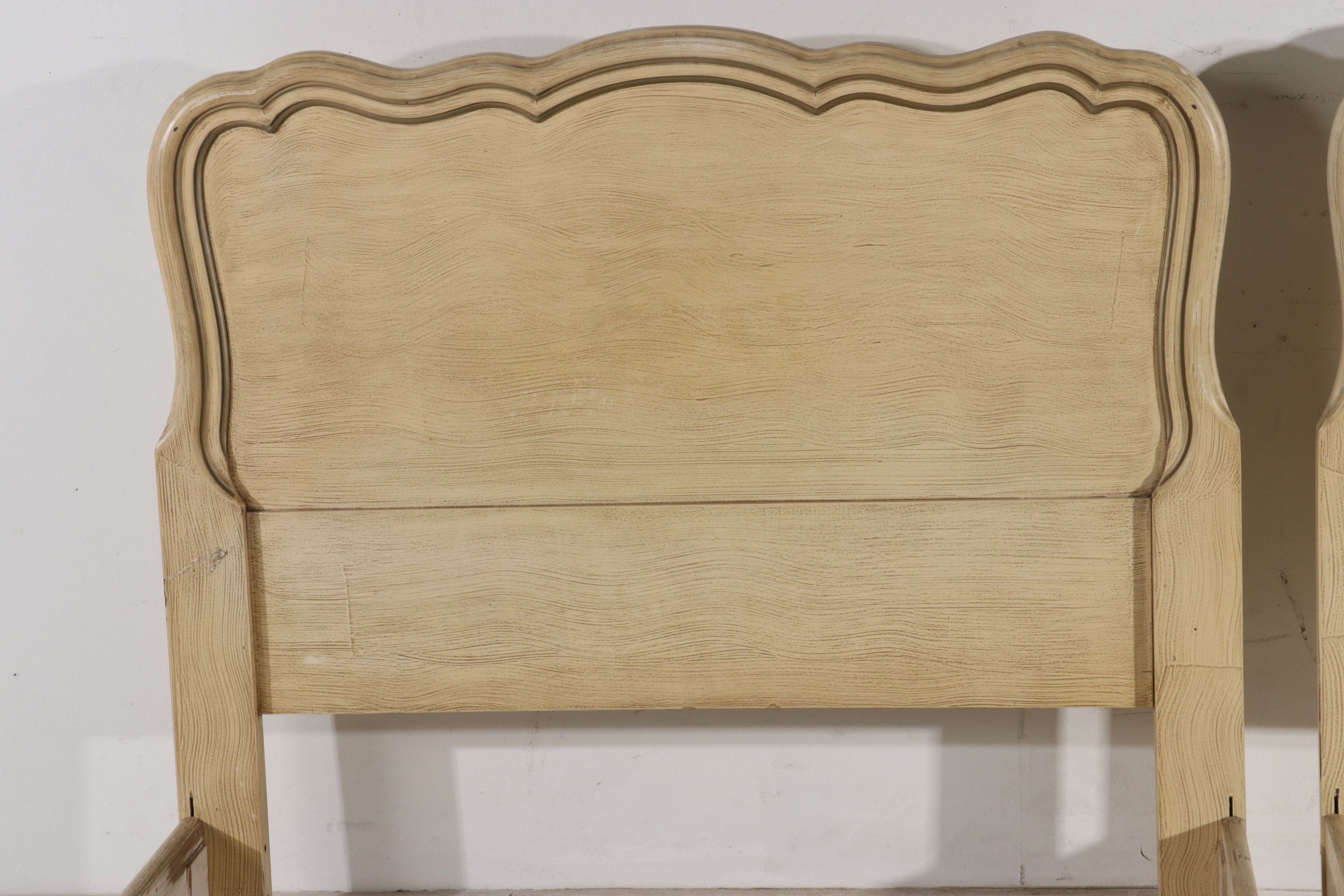 Five-Piece French Provincial Style Bedroom Suite, Mid to Late 20th Century