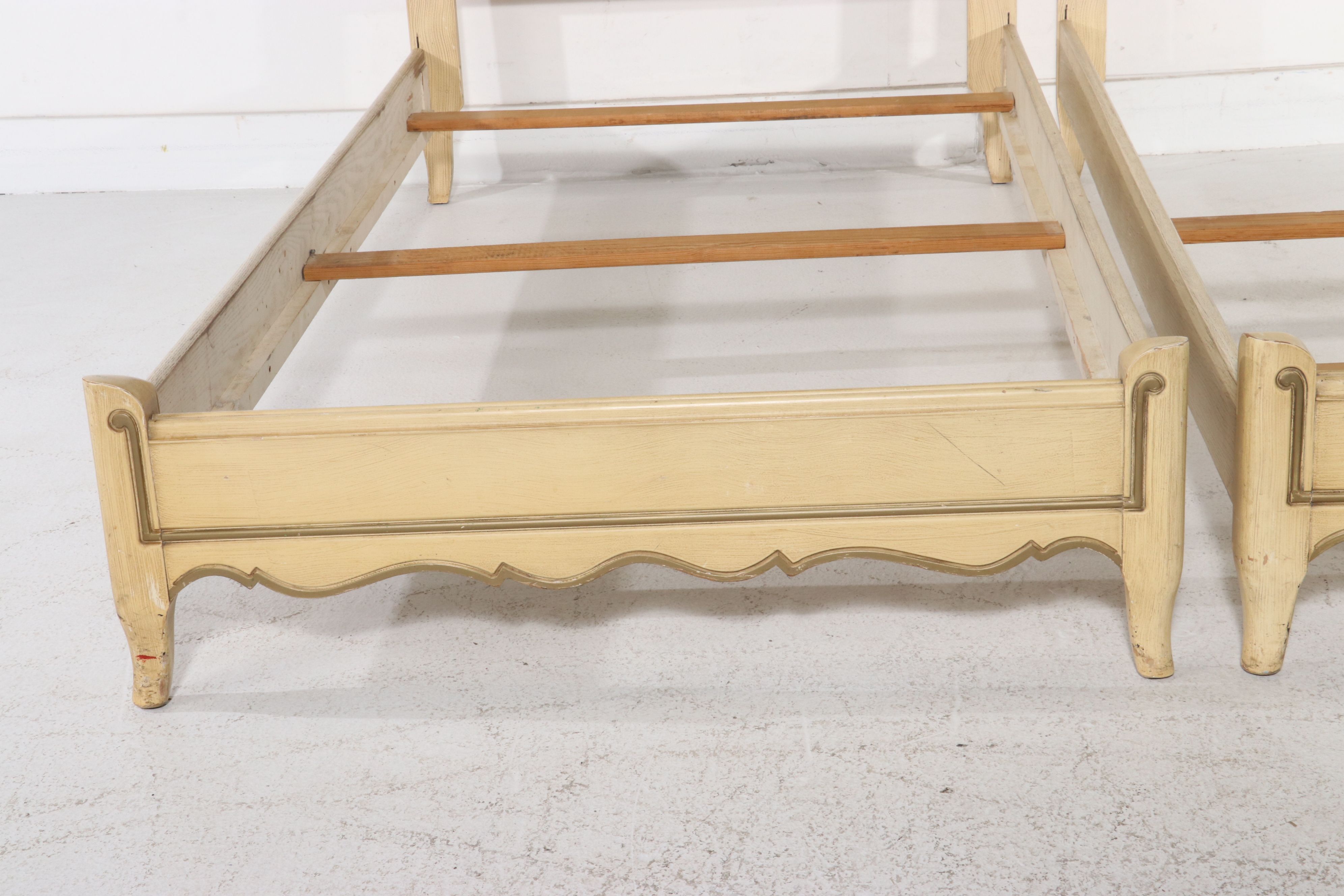 Five-Piece French Provincial Style Bedroom Suite, Mid to Late 20th Century