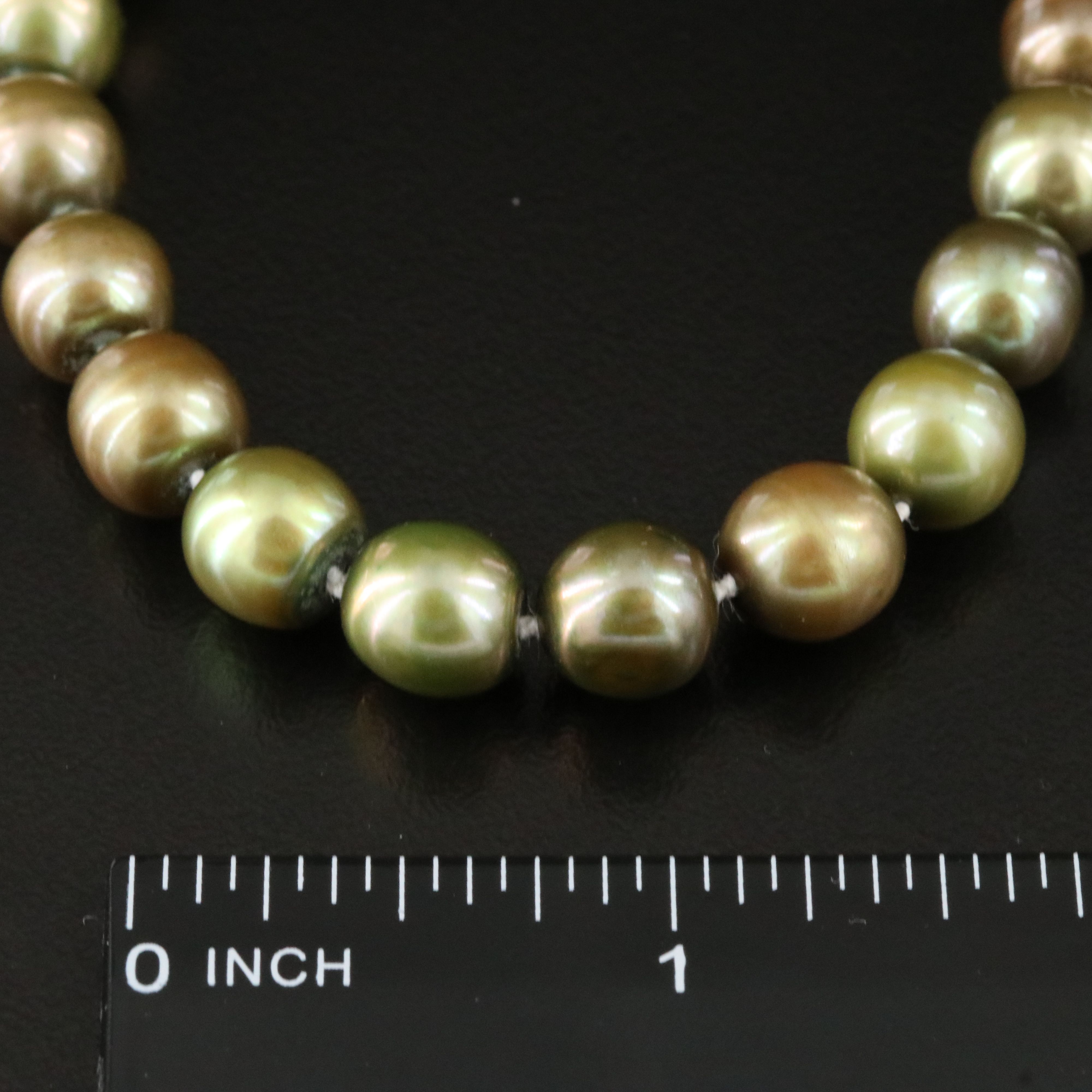 Pearl Necklace with 14K Clasp