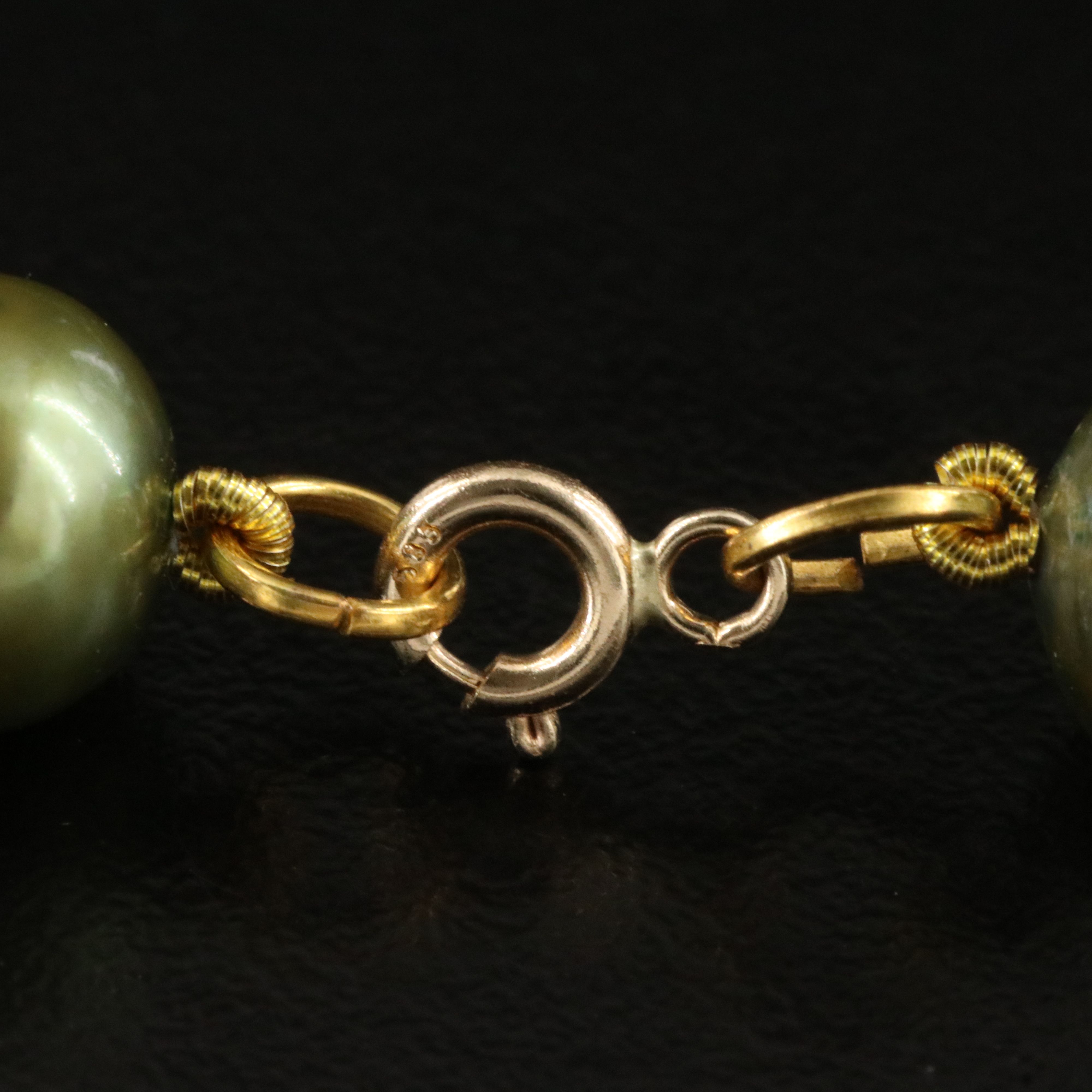 Pearl Necklace with 14K Clasp
