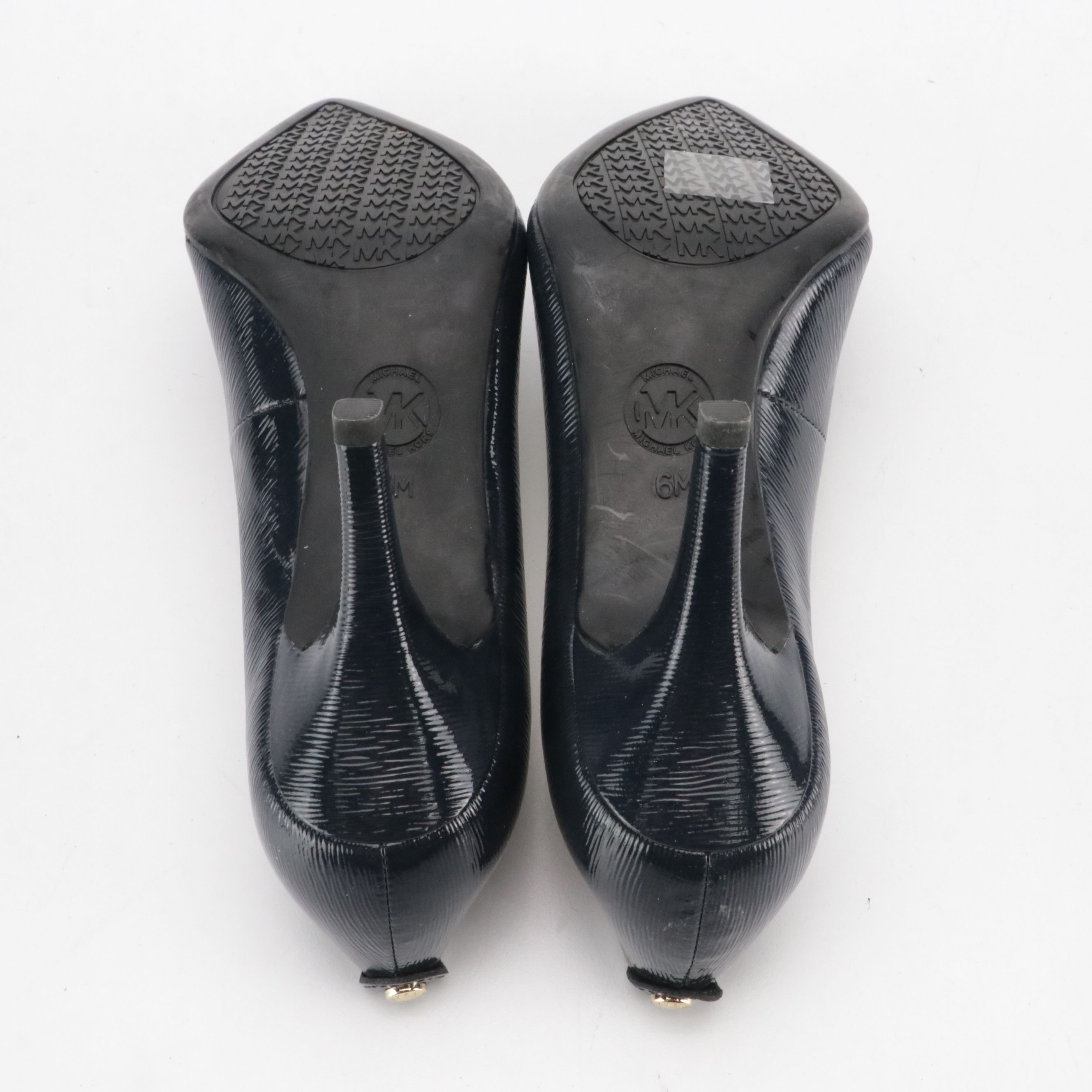 MICHAEL Michael Kors Textured Patent Leather Pumps and UGG Suede Moccasins