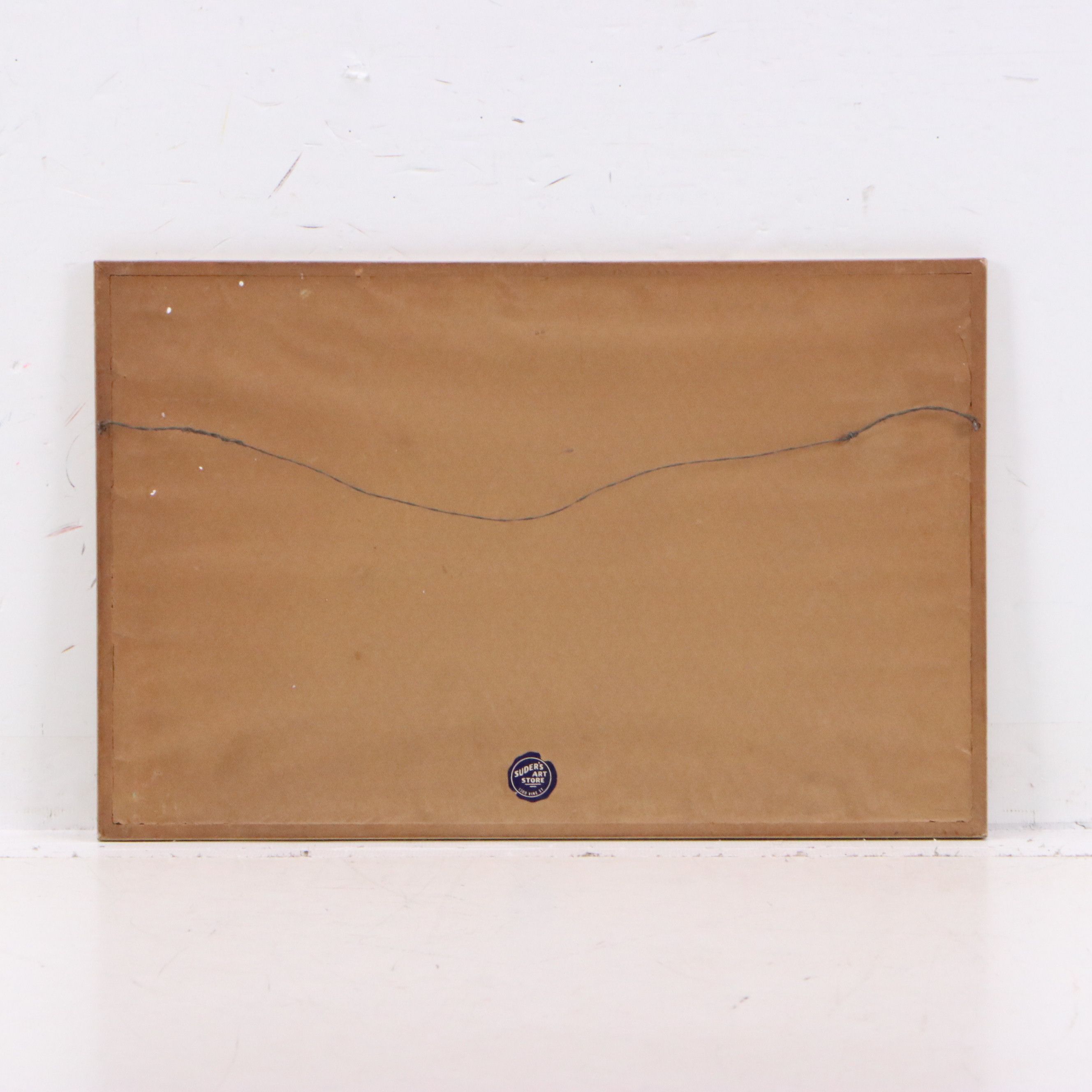 George Taylor Graphite Drawing "Residence for Judge George J. Weller," 20th C.